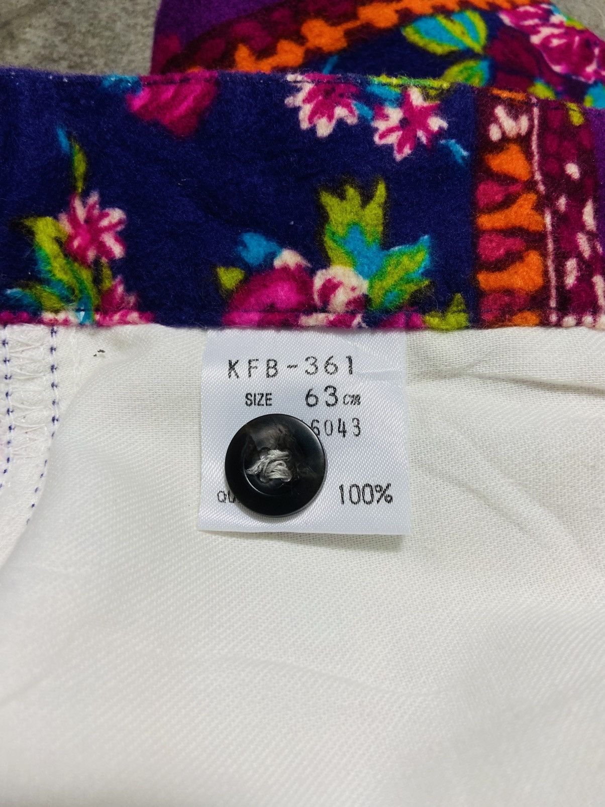 Kenzo Kenzo Jeans Motive Flowers Short Pant Size 24" / US 00 / IT 34 - 14 Thumbnail