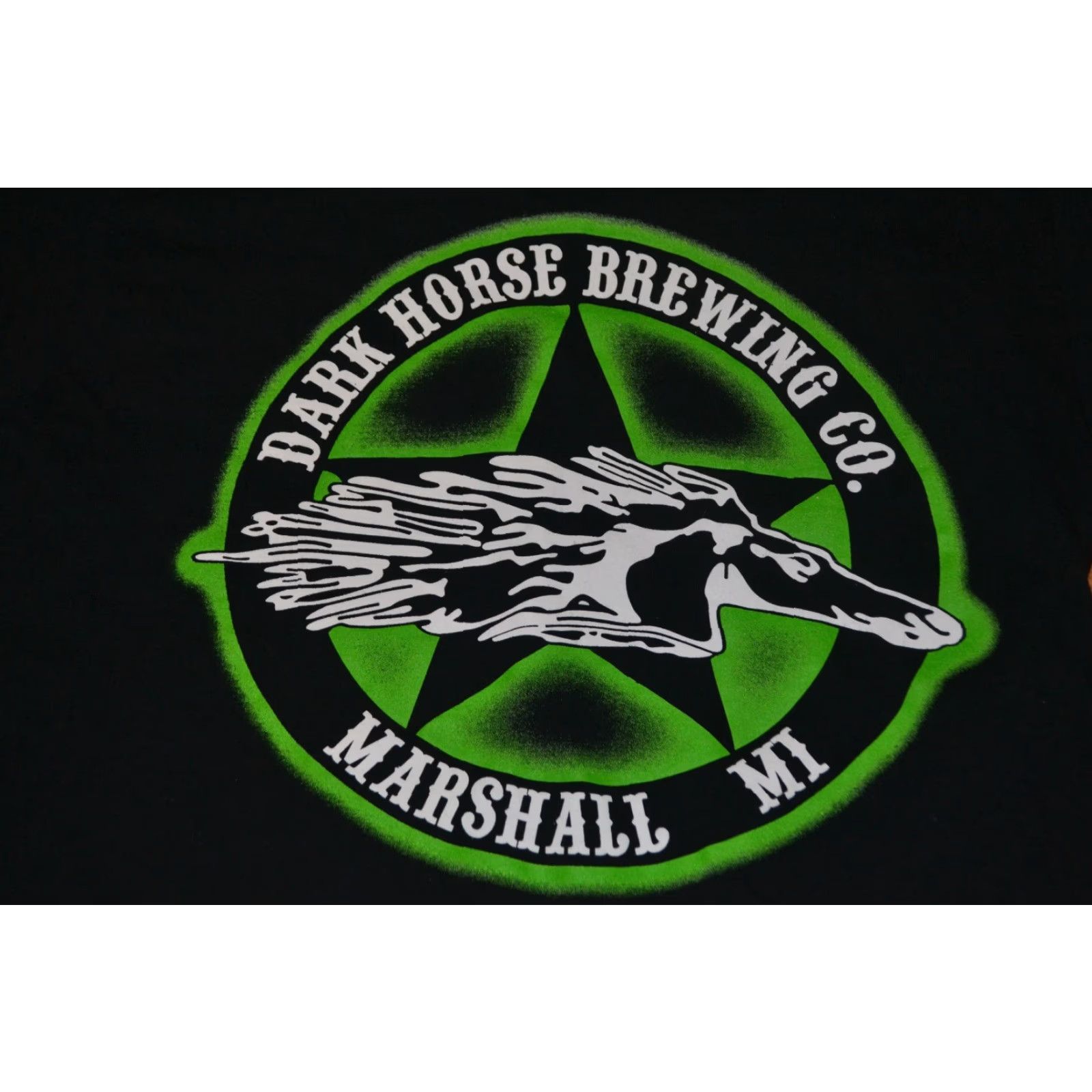 Port & Company Dark Horse Brewing Porter T Shirt Adult S Black Graphic Tee Beer Logo Port & Company Mens Short Sleeve 100% Cotton Size US S / EU 44-46 / 1 - 2 Thumbnail