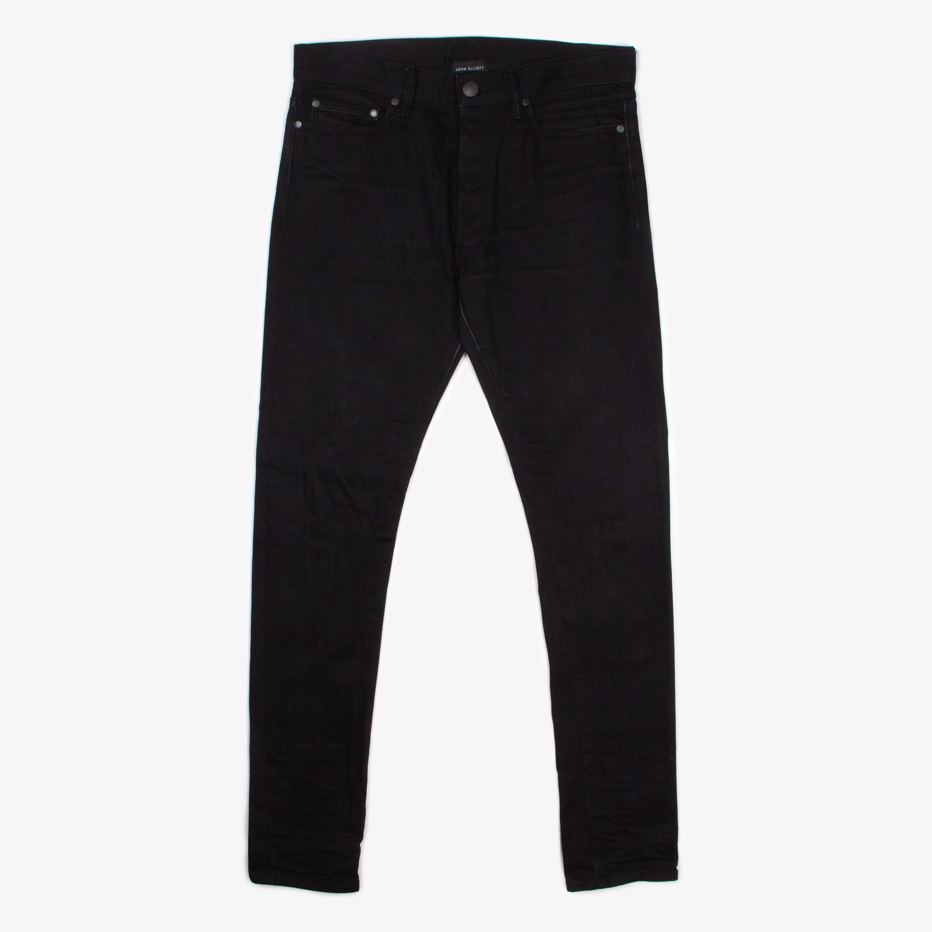 John Elliott JOHN ELLIOTT BLACK CAST 2 DENIM Size US 31 - 2 Thumbnail
