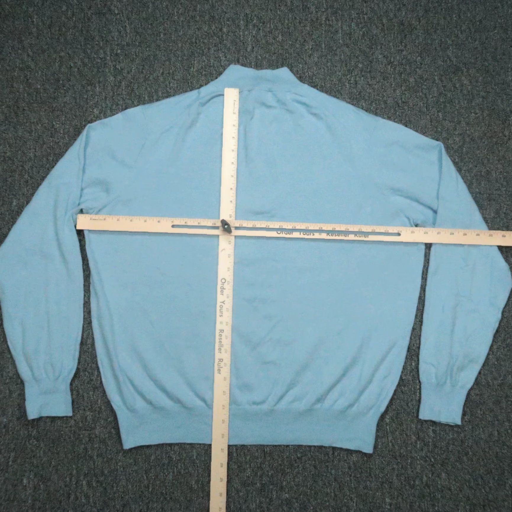 Peter Millar Peter Millar Sweater Mens XL Blue Crown Soft Quarter Zip Pullover Size US XL / EU 56 / 4 - 6 Thumbnail