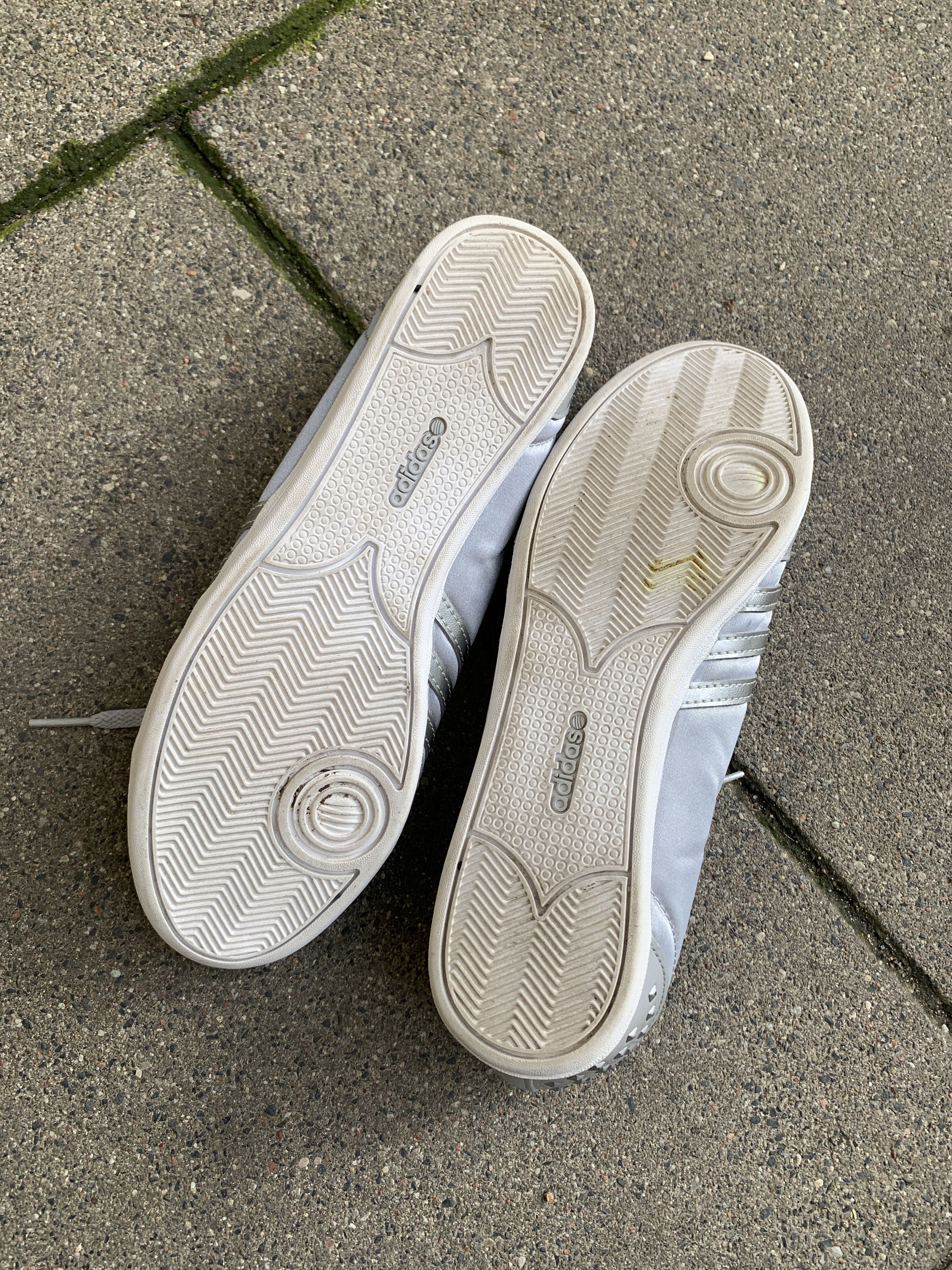 Adidas × Vintage Adidas Neo silver ballerina shoes - 7 1/2 Size US 7.5 / IT 37.5 - 8 Thumbnail