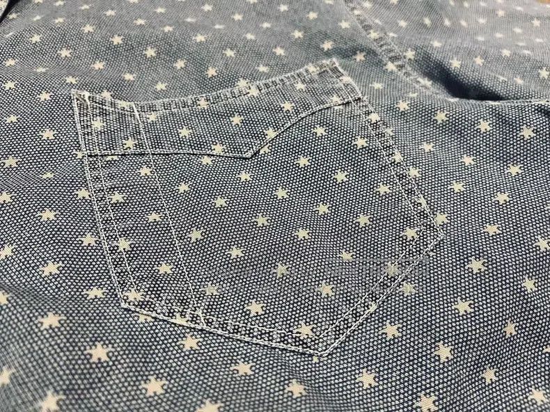 RRL Ralph Lauren RRL Ralph Lauren Out of print blue dyed small star antique Size US L / EU 52-54 / 3 - 6 Thumbnail