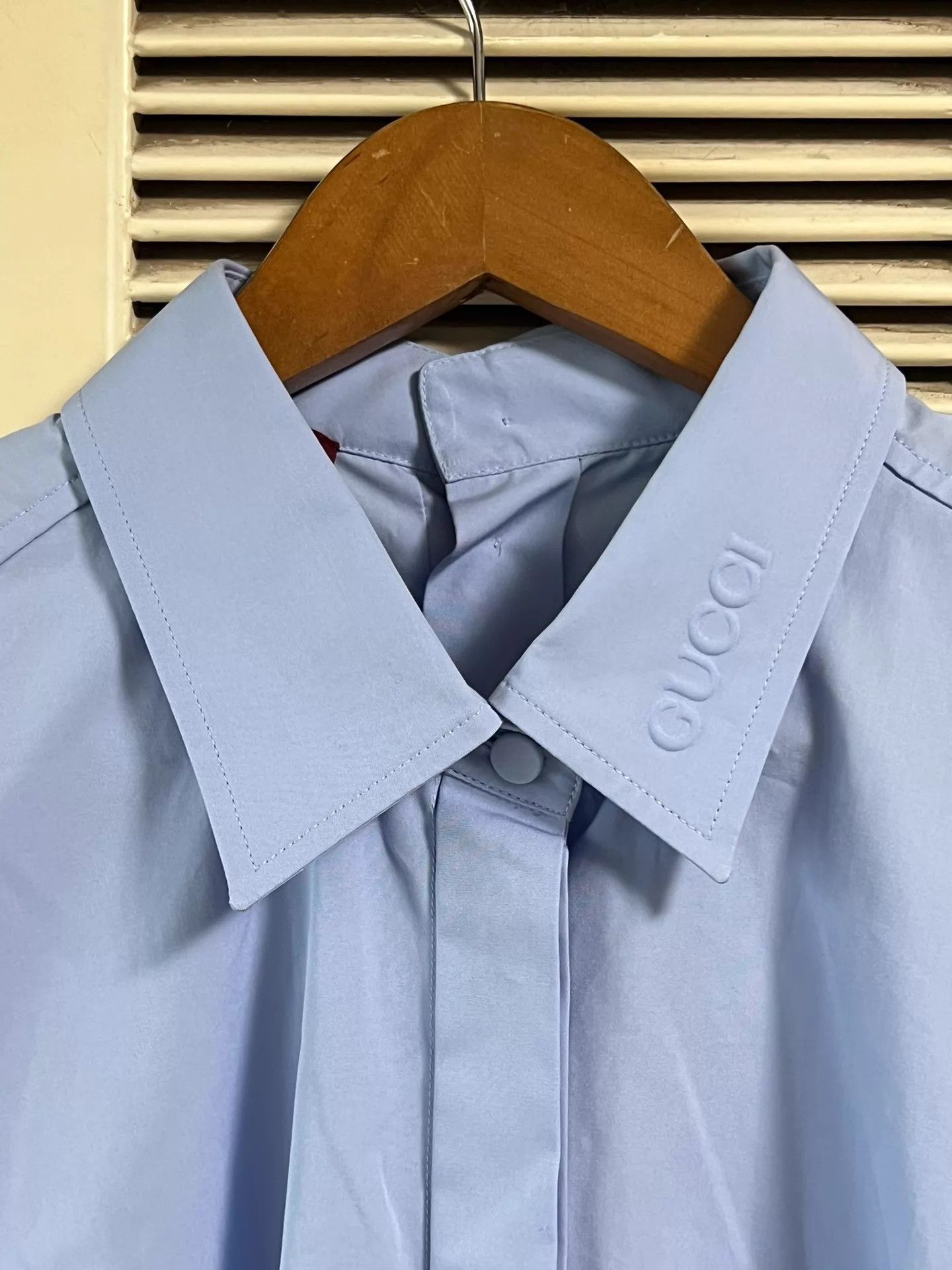 Gucci Gucci Sleeveless Shirt Blue 36 Size XS / US 0-2 / IT 36-38 - 3 Thumbnail