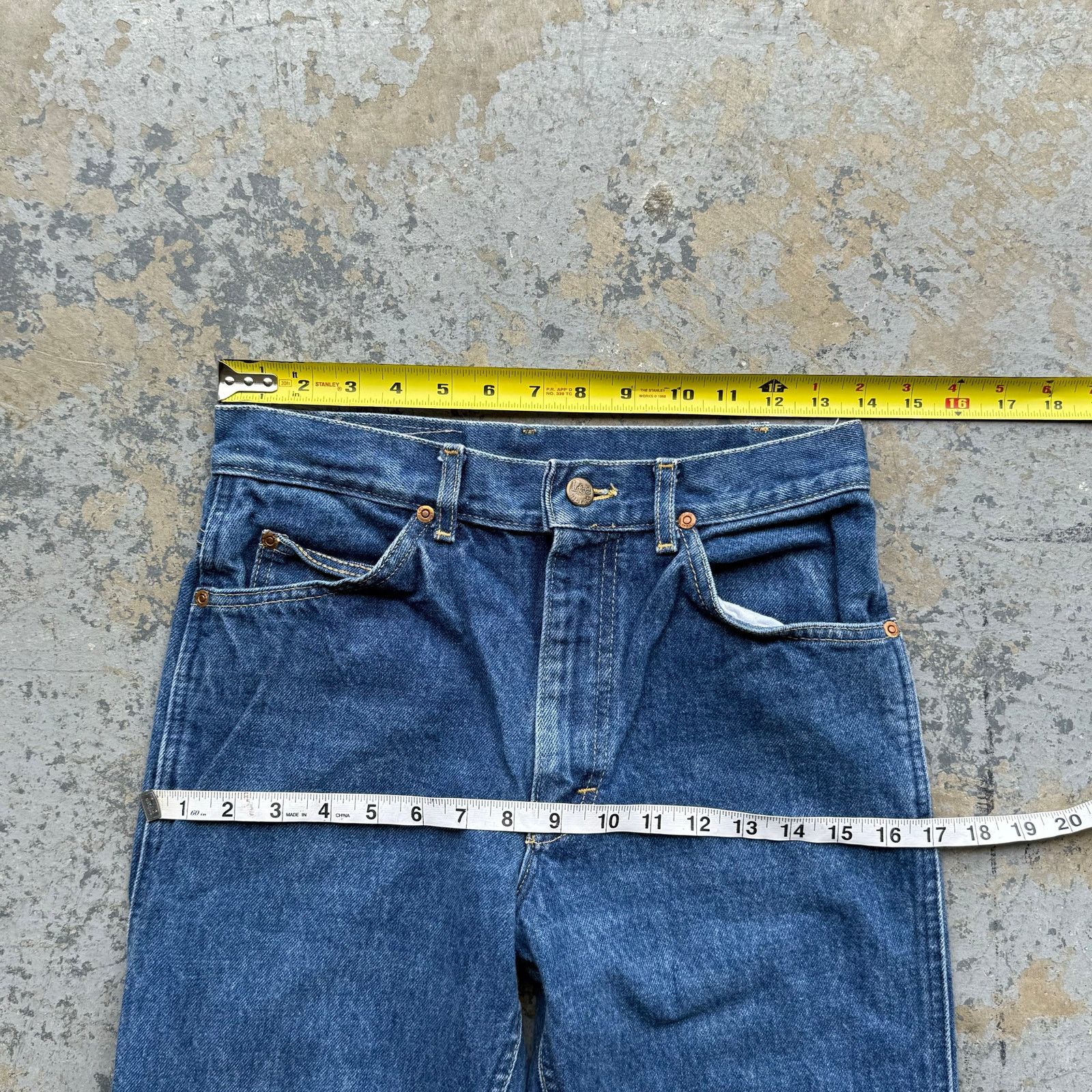 Lee Vintage 70’s Lee Riders Jeans Talon 42 Zip Made In USA Size US 28 / EU 44 - 8 Thumbnail