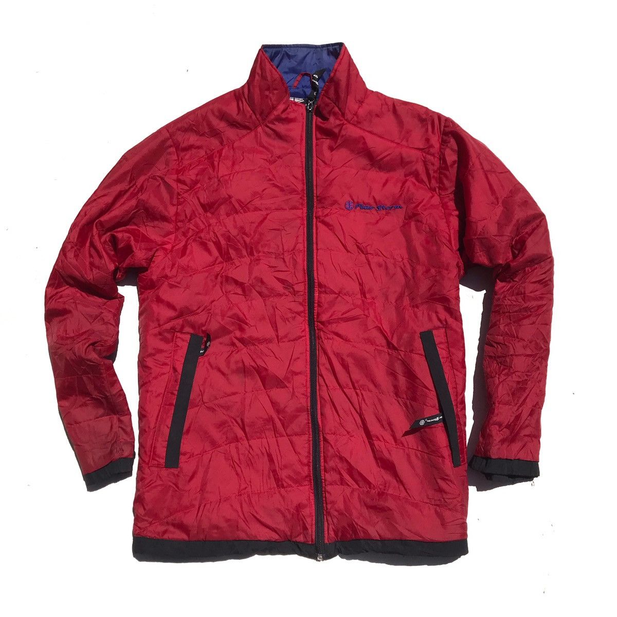 New England Outerwear × Vintage Vintage Peter Storm Uk England Down Puffer Red Jacket Size US L / EU 52-54 / 3 - 1 Thumbnail