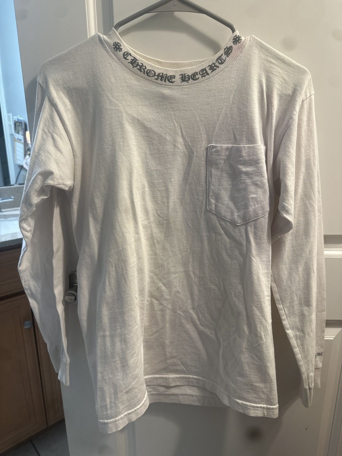 Chrome Hearts Grey dagger chrome long sleeve Size US S / EU 44-46 / 1 - 1 Thumbnail