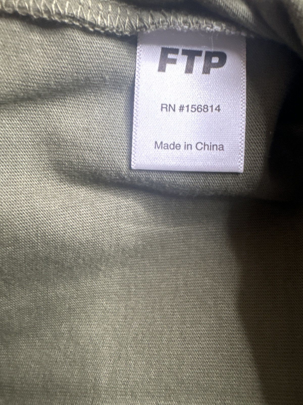 Fuck The Population FuckThePopulation Nylon Pocket tee Size US M / EU 48-50 / 2 - 3 Thumbnail