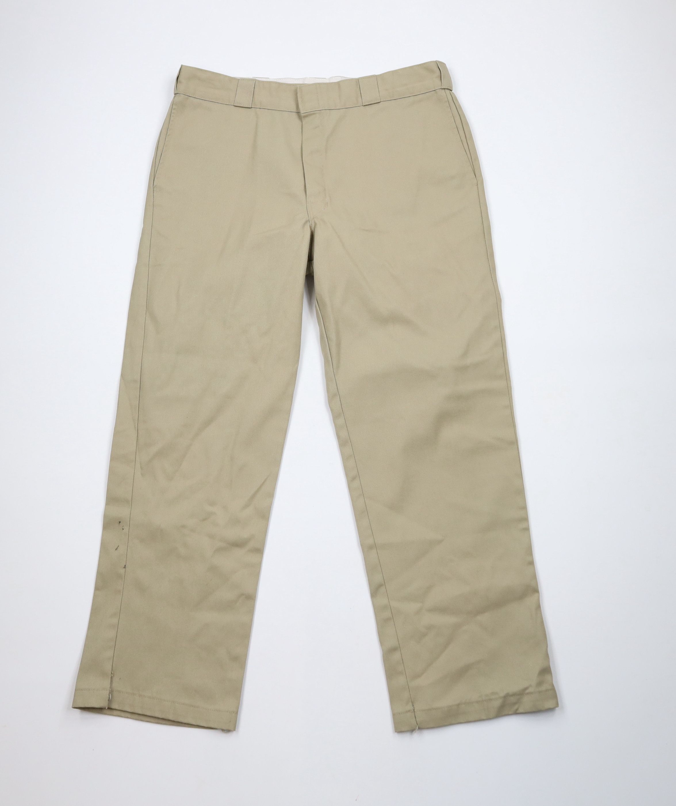 Vintage Dickies Spell Out Wide Leg Work Mechanic Pants