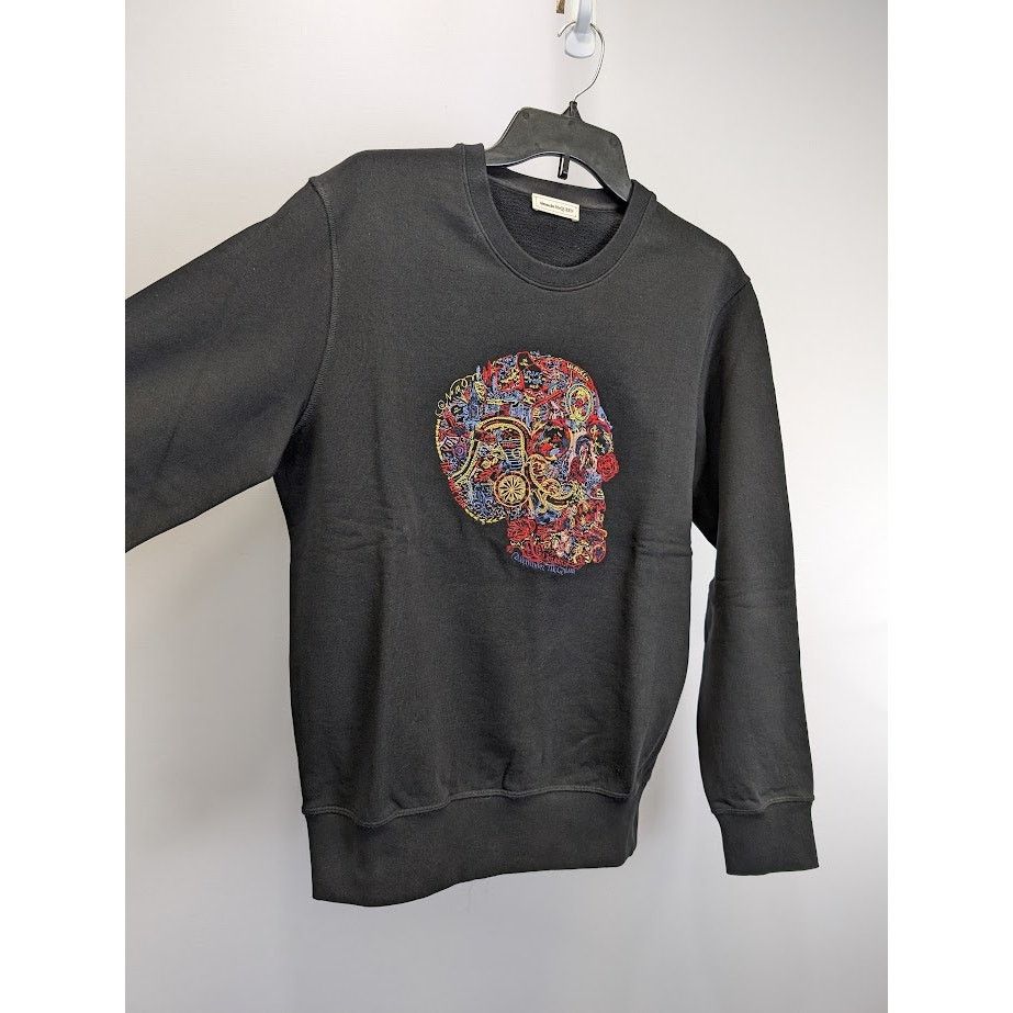 Alexander McQueen o1rshd1 Sweatshirt in Black Size US M / EU 48-50 / 2 - 12 Thumbnail