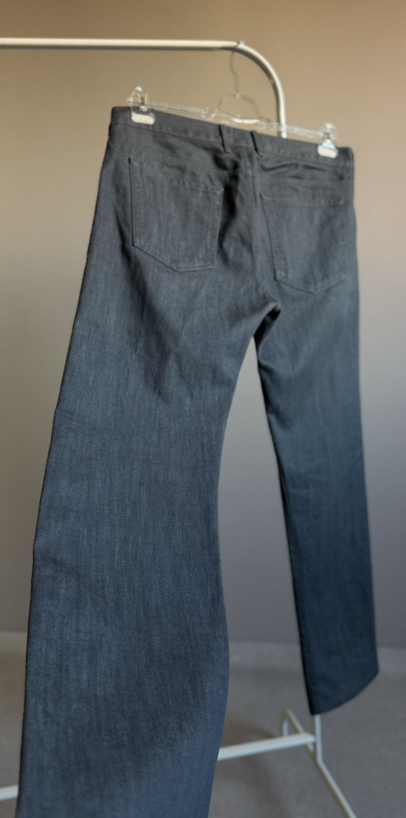 Simon Miller Simon Miller M001 Grey Slim Straight Japanese Denim Jeans Size US 36 / EU 52 - 10 Thumbnail