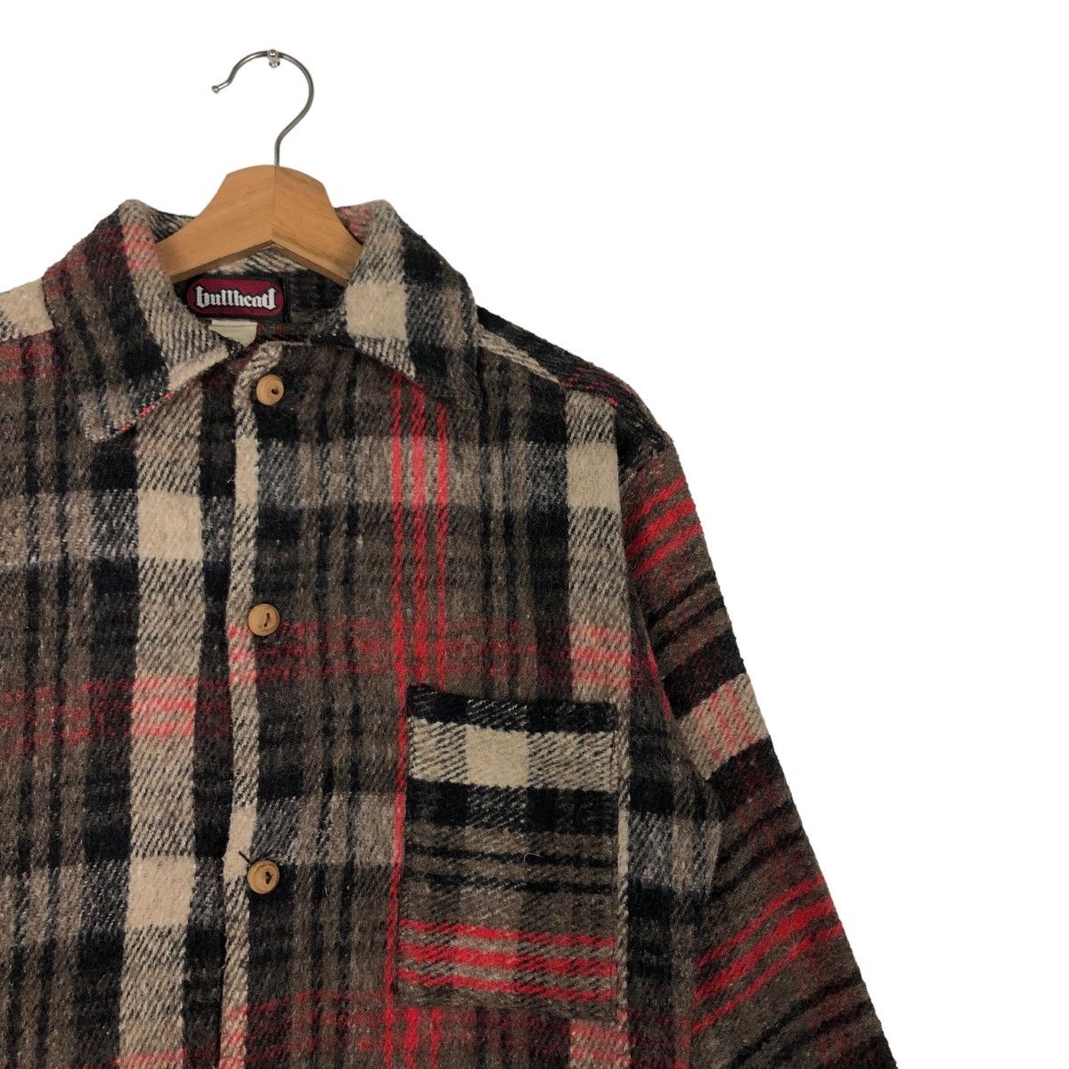 Japanese Brand 🔥80s Vintage Wool Flannel Jacket Bullhead USA Tartan Design Size US M / EU 48-50 / 2 - 5 Thumbnail