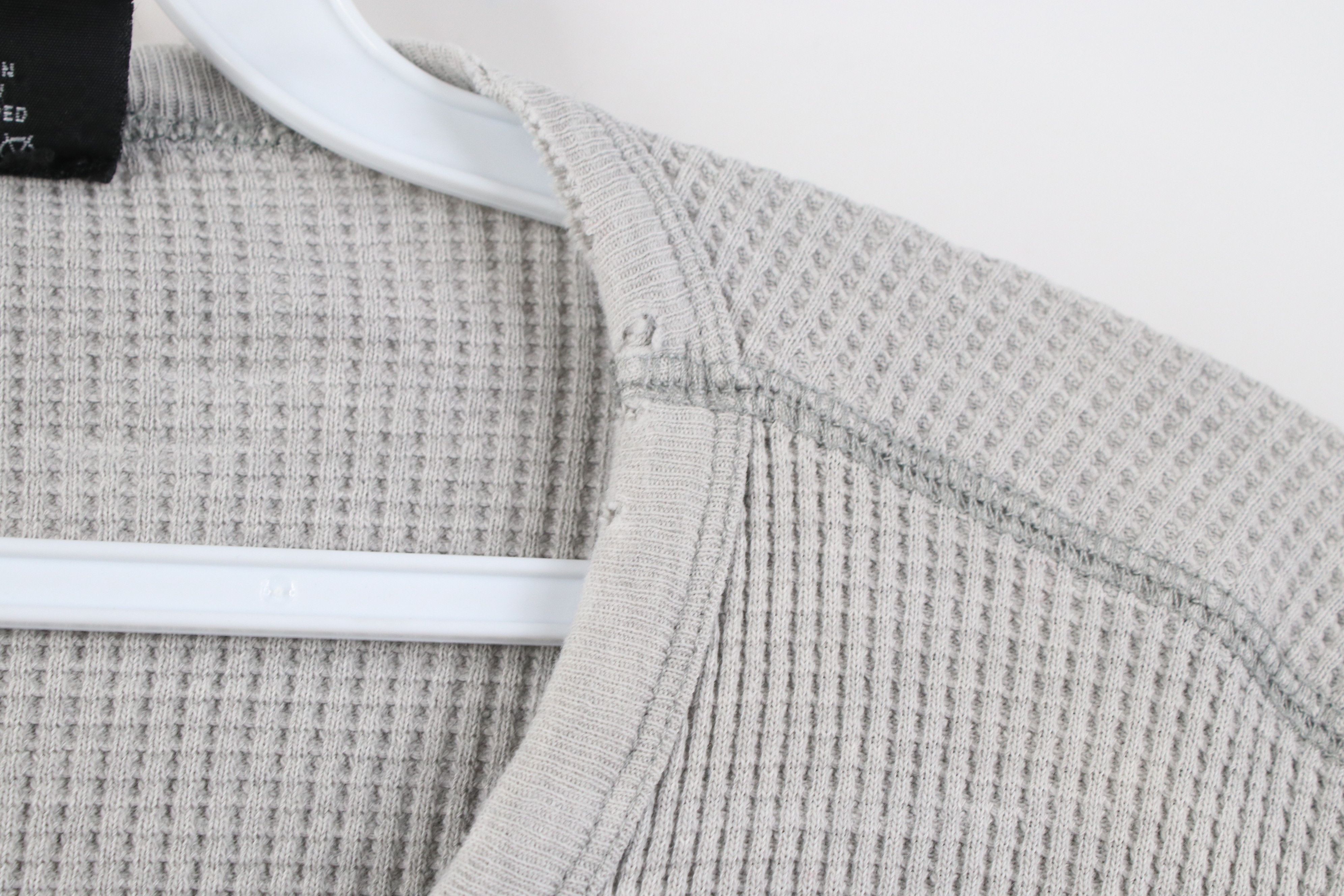 Polo Ralph Lauren Vintage 90s Ralph Lauren Waffle Knit Long Sleeve T-Shirt Size US L / EU 52-54 / 3 - 5 Thumbnail