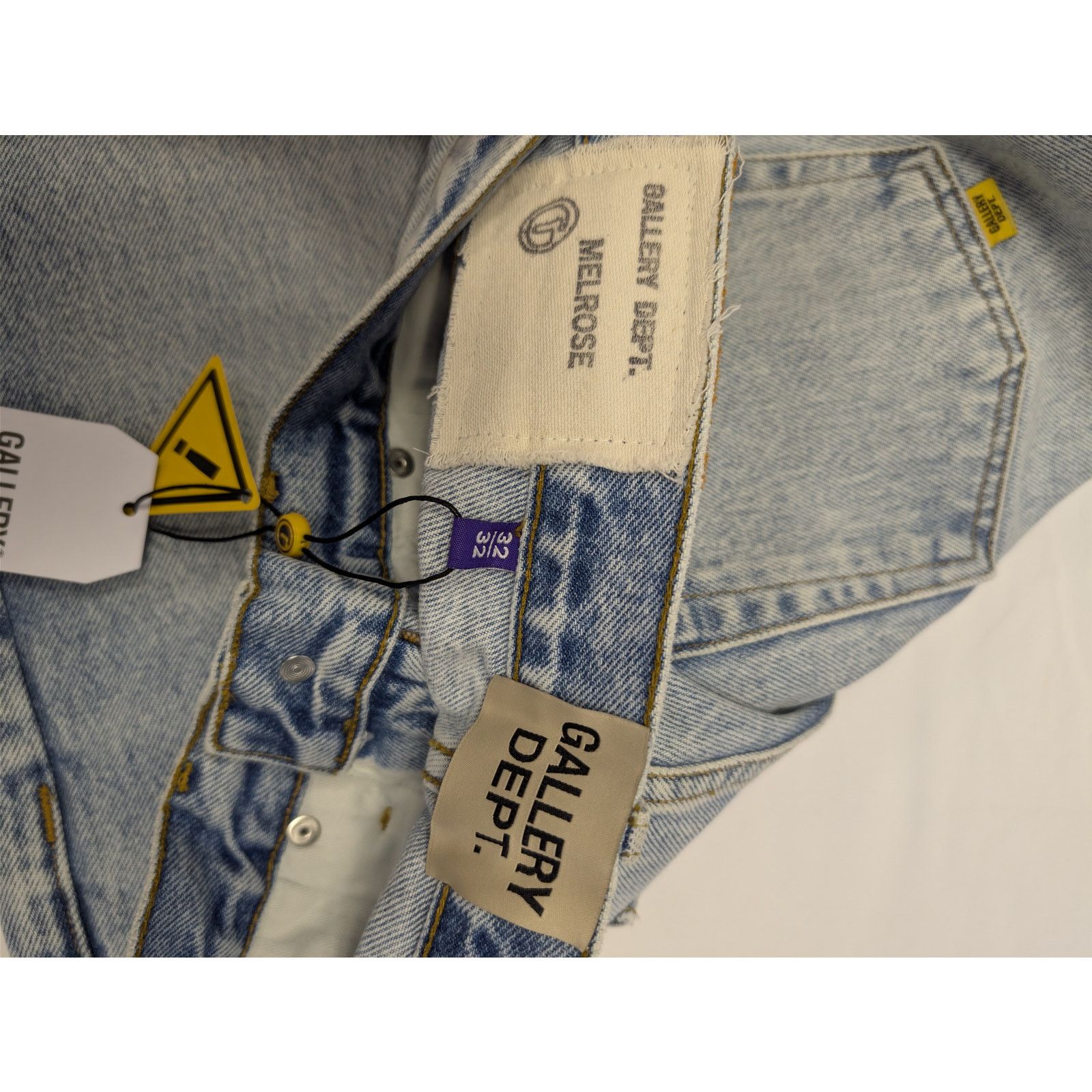 Gallery Dept. o1rshd1 Size: 32 x 32 / Melrose Denim Pants in Indigo Size US 32 / EU 48 - 17 Thumbnail