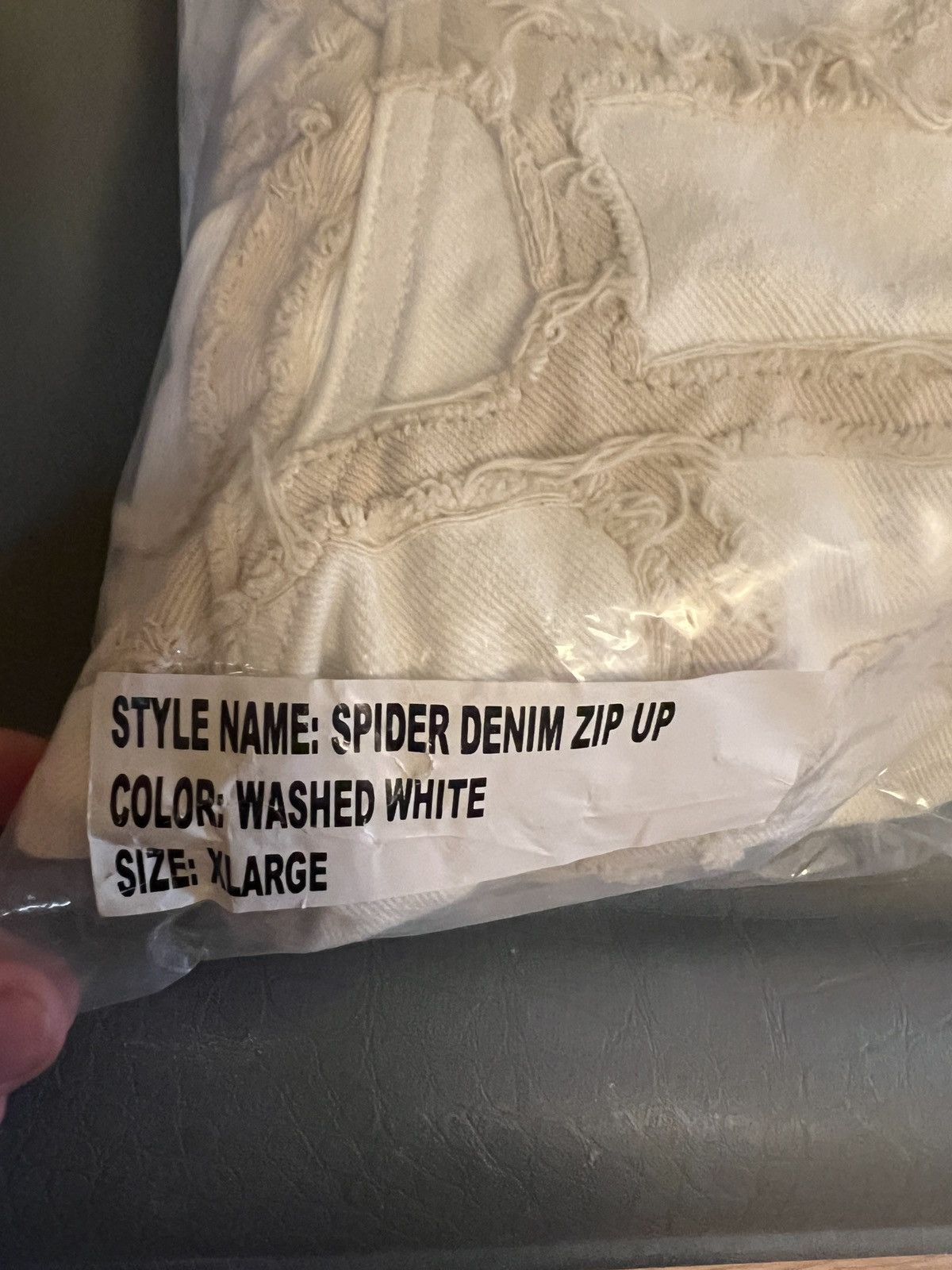 Revenge Revenge Spider Web Denim Size XL Size US XL / EU 56 / 4 - 9 Thumbnail