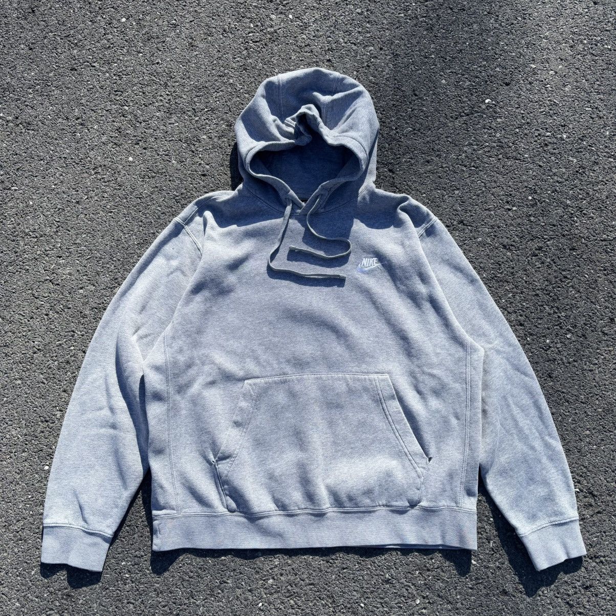 Nike grey nike hoodie Size US M / EU 48-50 / 2 - 2 Thumbnail