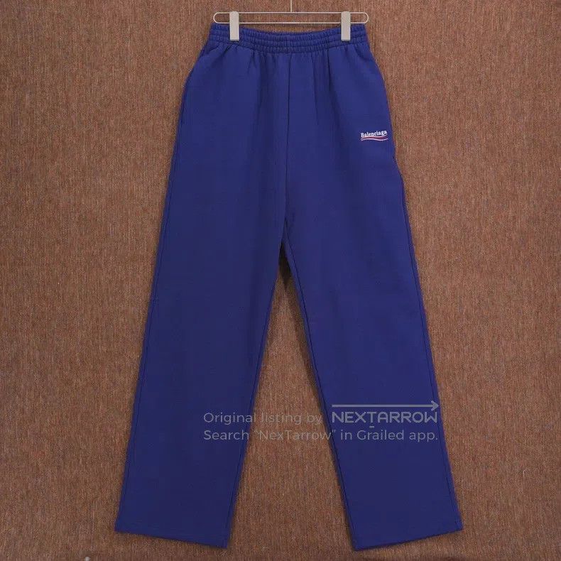 Balenciaga Balenciaga size XS Blue Coke Logo Sports Sweatpants Size US 27 - 1 Thumbnail