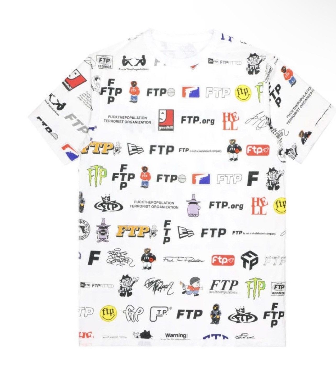 Fuck The Population FTP 13 Year Anniversary Tee Size US XL / EU 56 / 4 - 4 Thumbnail
