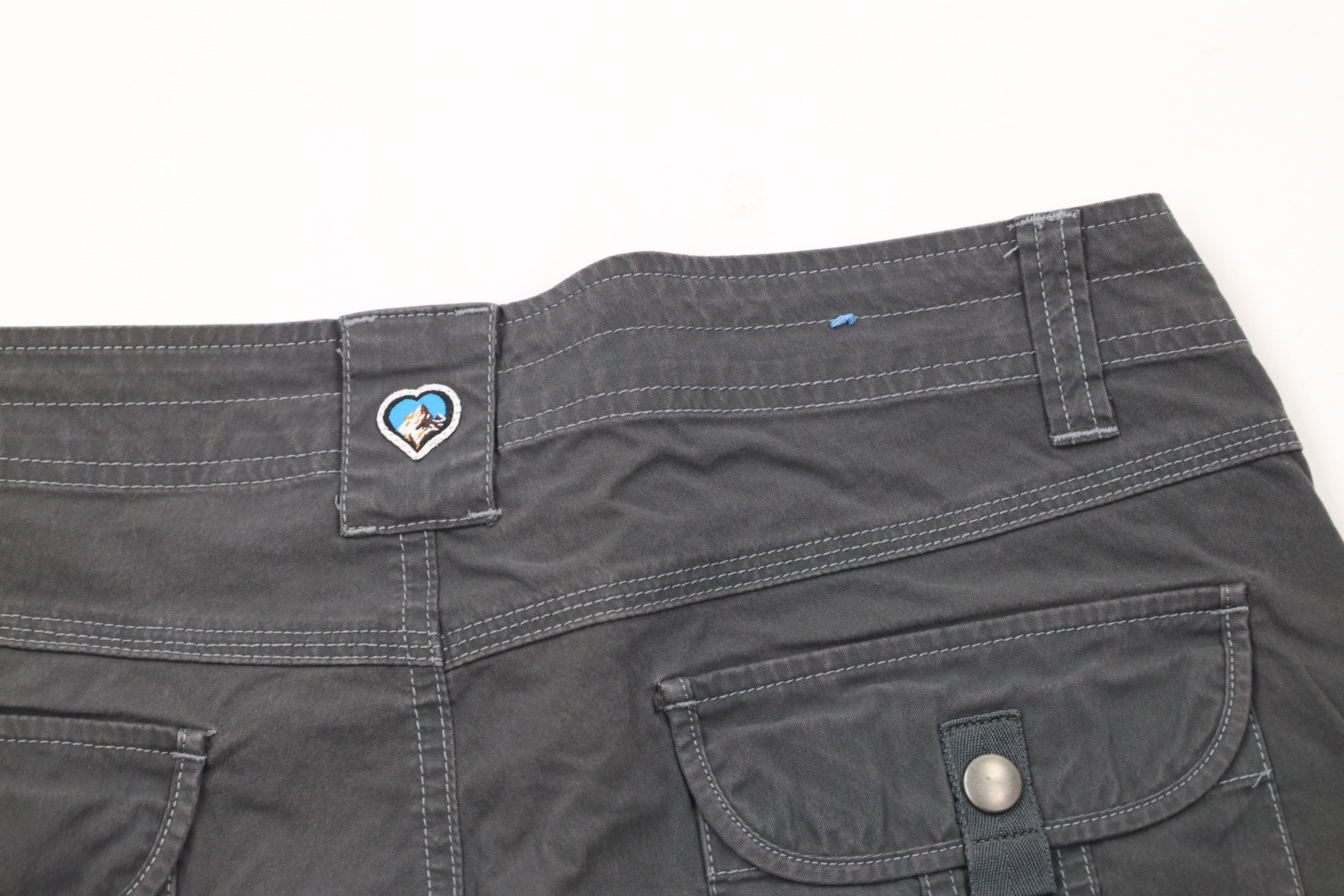 Kuhl × Vintage Kuhl Mountain Vintage Patina Dye Hiking Cargo Shorts Gray Size 32" / US 10 / IT 46 - 12 Thumbnail