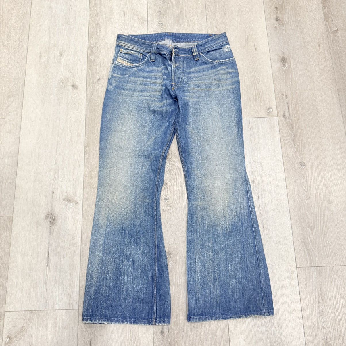 Diesel Industry perfect baggy flared jeans
