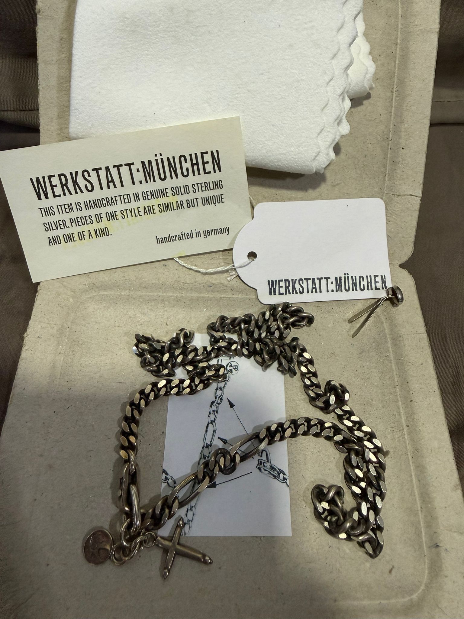 Werkstatt Munchen Werkstatt Munchen Necklace Faith Love Hope M3121 Size ONE SIZE - 1 Thumbnail