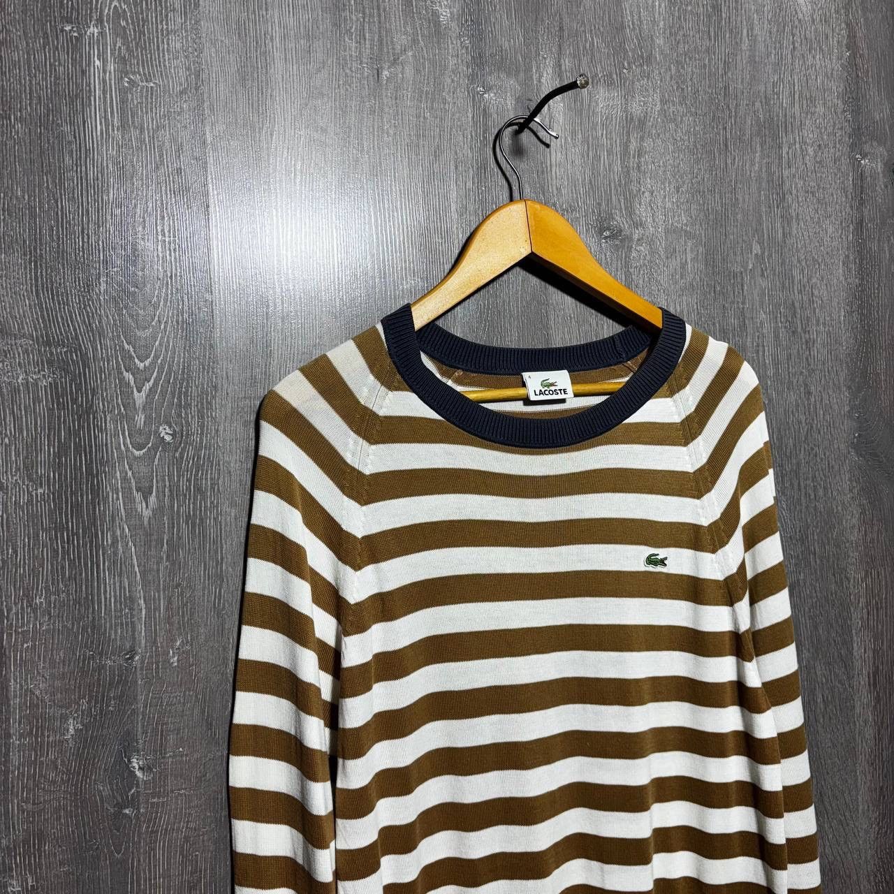 Lacoste Lacoste Beige Sweater Size US S / EU 44-46 / 1 - 2 Thumbnail