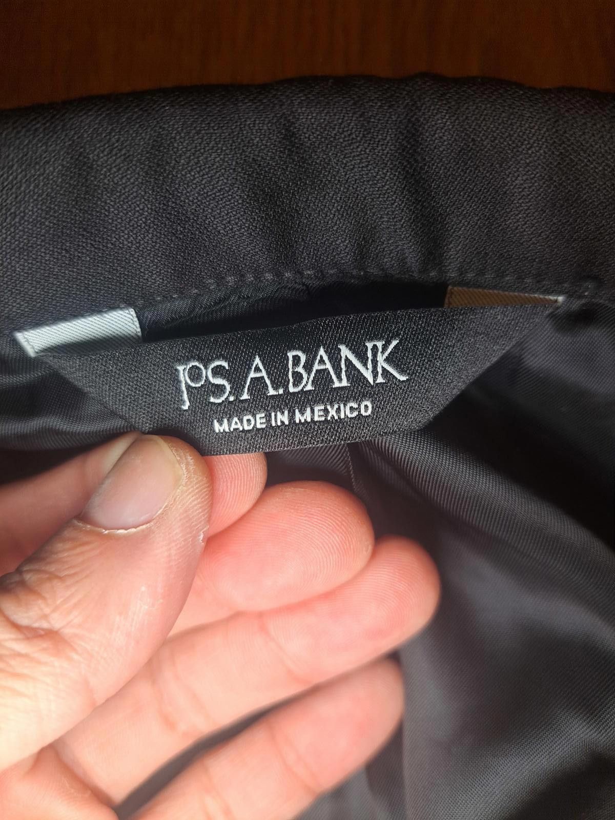 Jos. A. Bank Jos A Bank Tuxedo Jacket Separate Mens 50L Black 100% Wool Size 50L - 3 Thumbnail