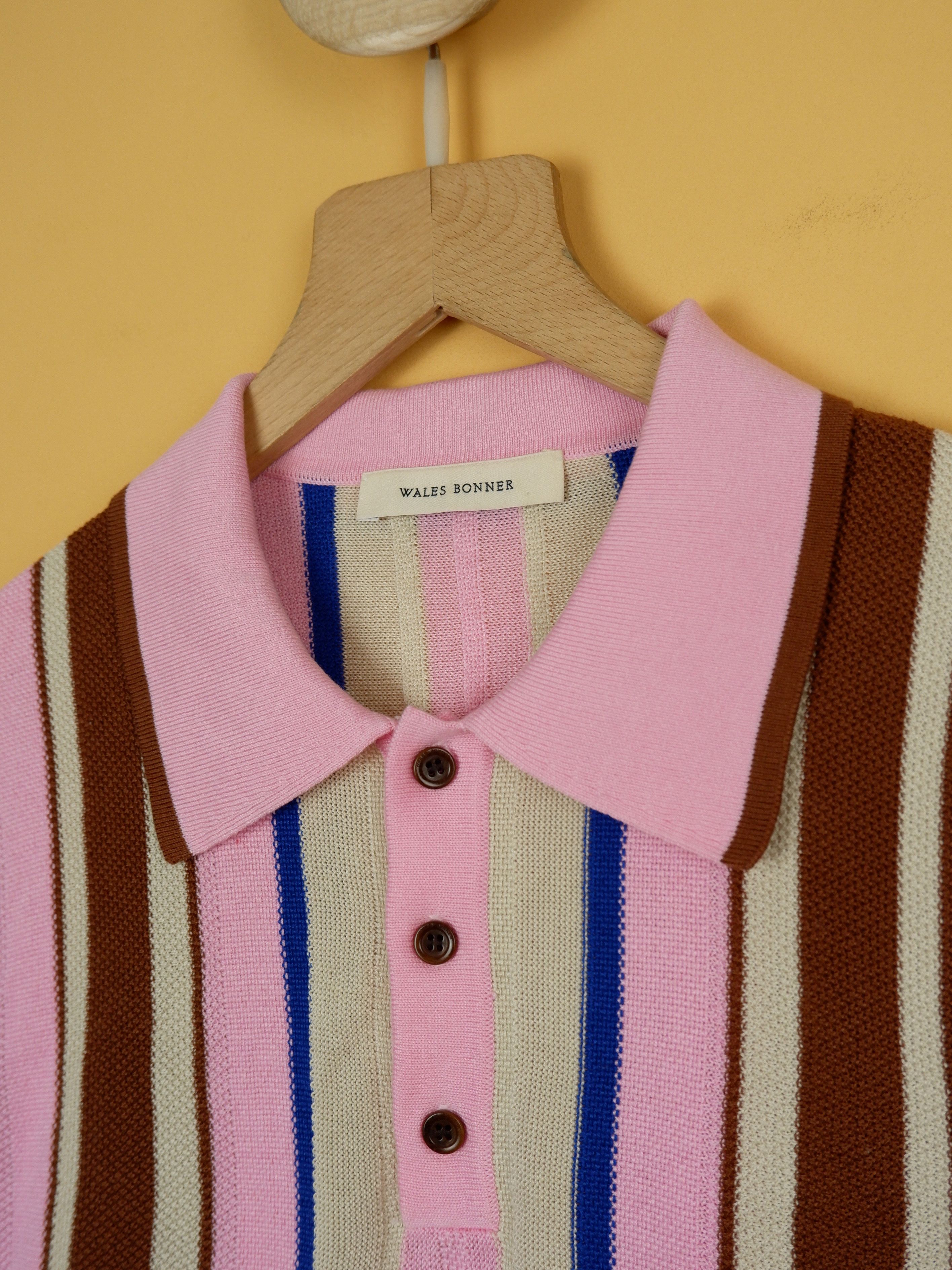 Wales Bonner Wales Bonner optimist knit polo Size US M / EU 48-50 / 2 - 3 Thumbnail