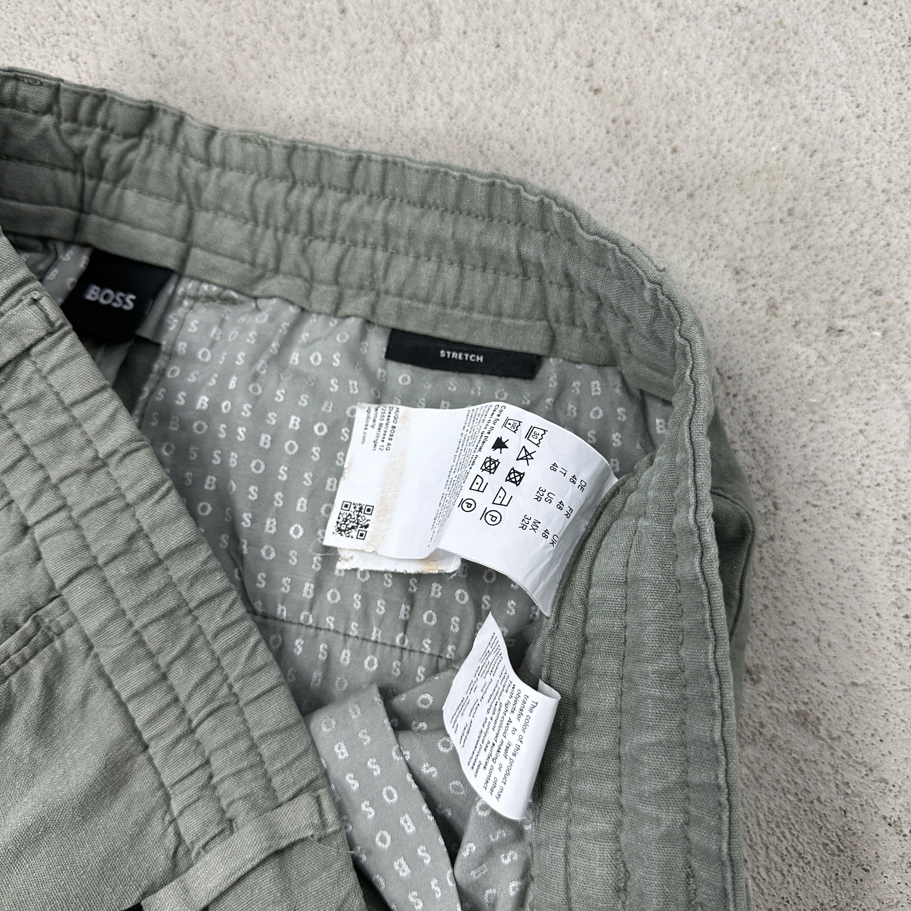 Hugo Boss × Vintage Vintage Y2K Casual Preppy Old Money Linen Hugo Boss Pants Size US 34 / EU 50 - 3 Thumbnail
