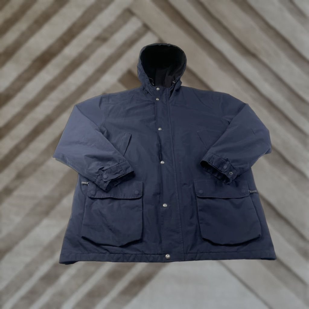 Polo Ralph Lauren Polo Ralph Lauren Jacket Mens XL Blue Gore-Tex Hooded Quilted Lining Bi-Swing Sport Outdoor Vintage: No Size US XL / EU 56 / 4 - 1 Thumbnail