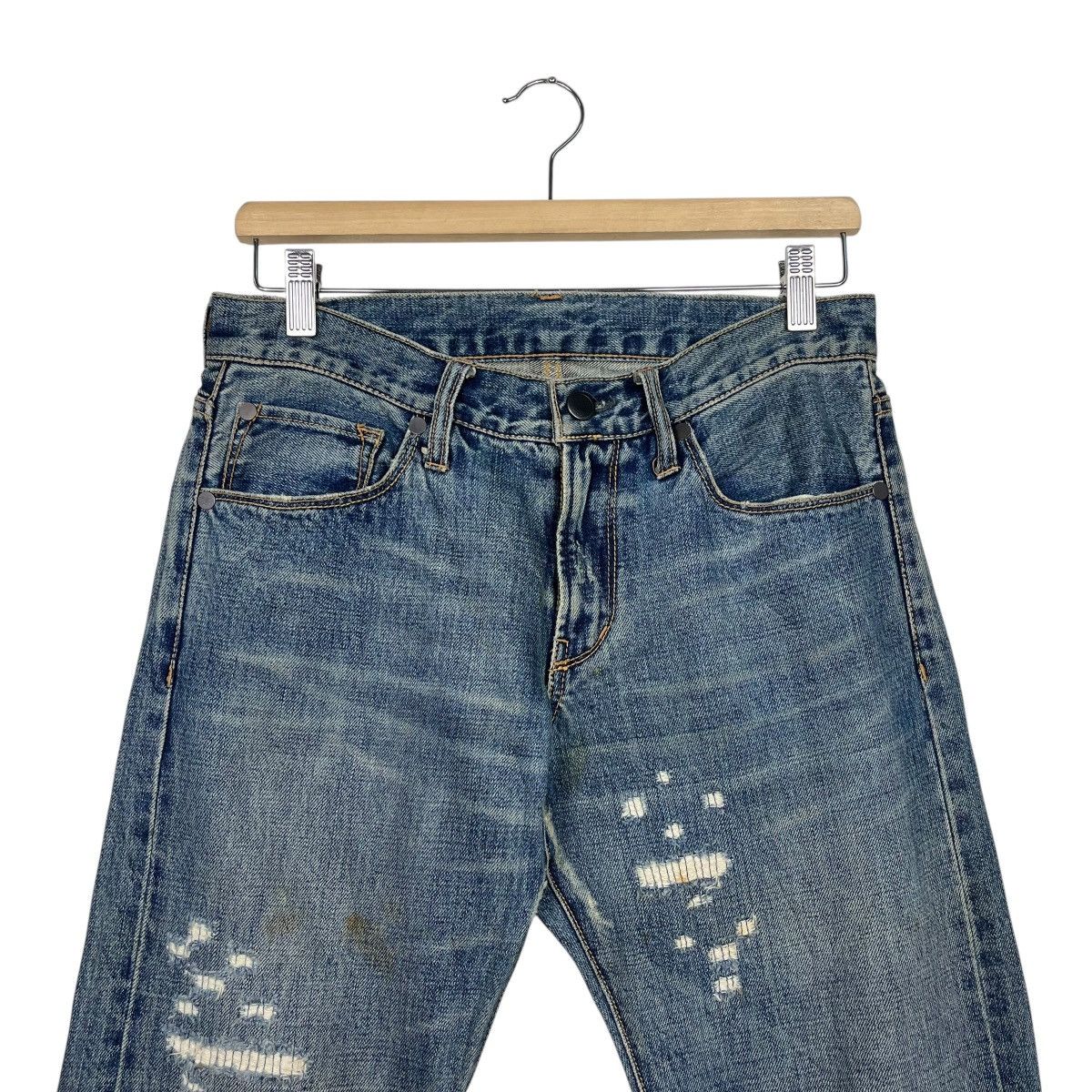 Japanese Brand Vintage Japanese Designer Workwear Denim Jeans Size US 30 / EU 46 - 2 Thumbnail
