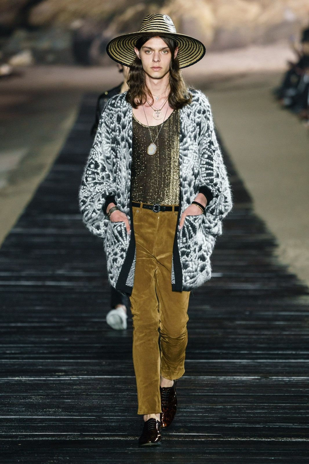 Saint Laurent Paris SS20 $3k+ 🤑 Saint Laurent suede leather pants trousers Size US 30 / EU 46 - 3 Thumbnail