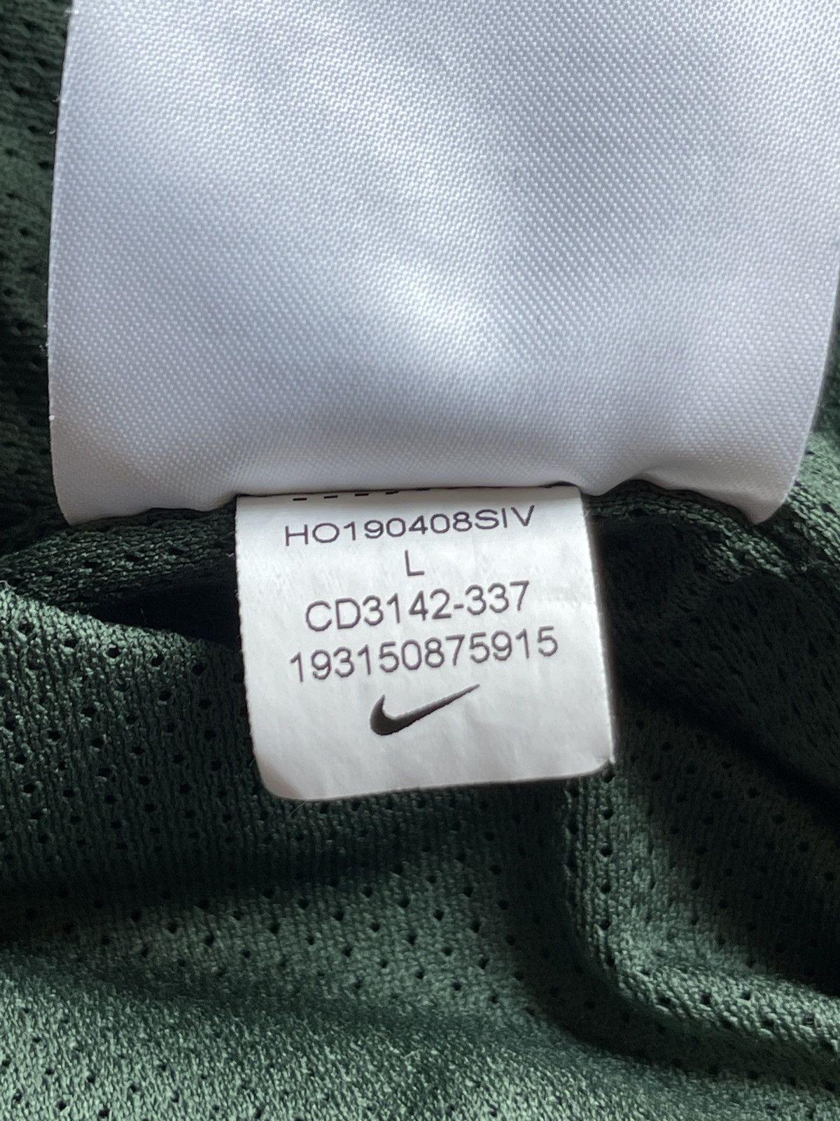 Nike Nike Green Fleece Vest Size US L / EU 52-54 / 3 - 7 Thumbnail