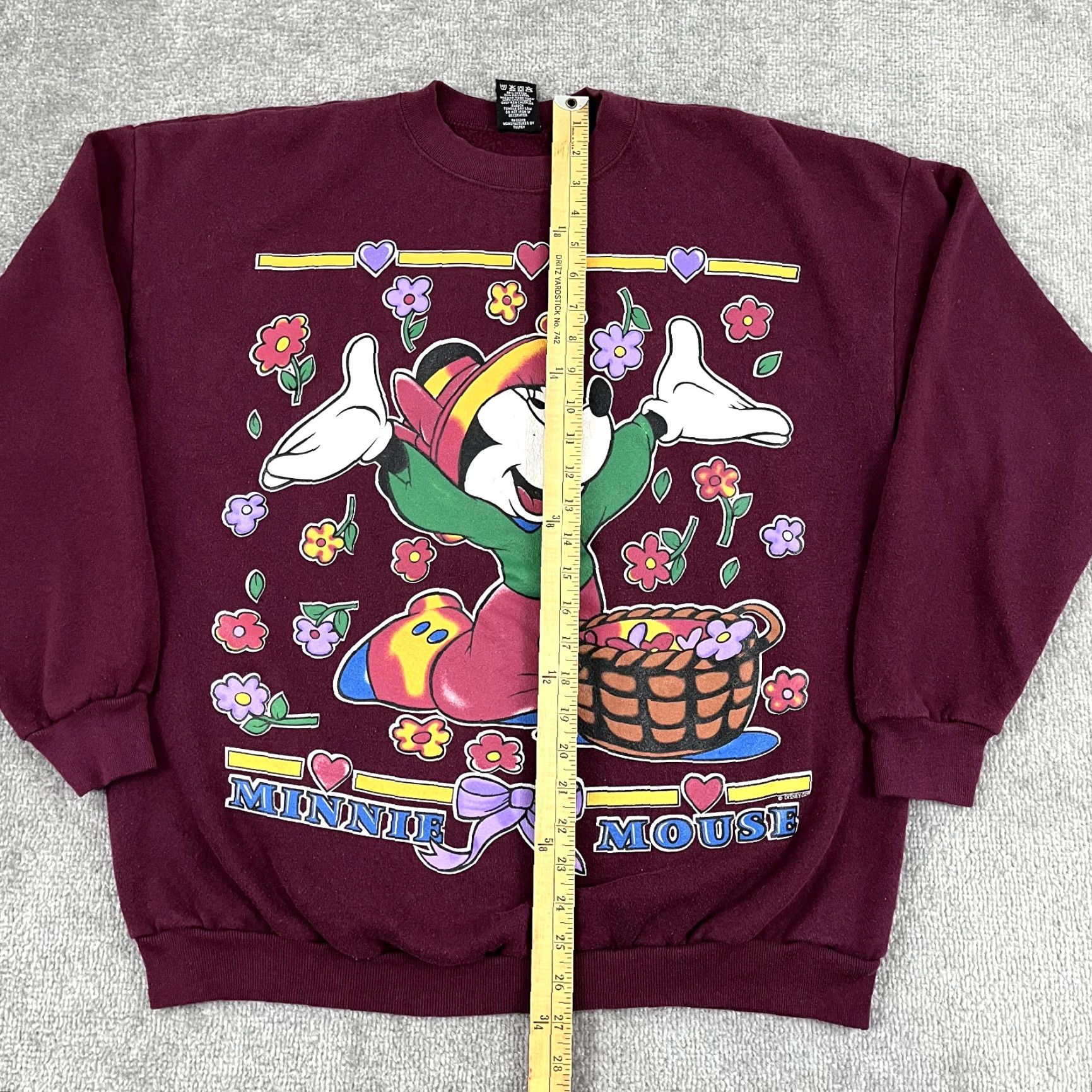 Mickey Unlimited Vintage MINNIE MOUSE Sweatshirt Adult XL Mickey Unlimited Graphic Crew Neck 90s Size US XL / EU 56 / 4 - 5 Thumbnail
