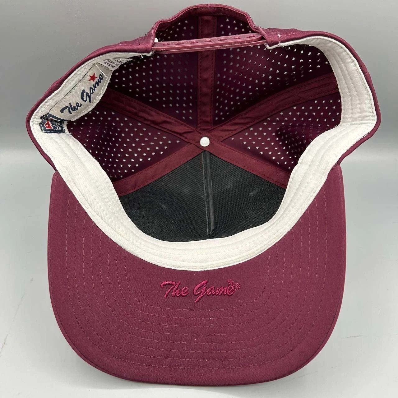The Game Sedona Arizona Hat Men Red Embroidered The Game Snap Back Size ONE SIZE - 2 Thumbnail