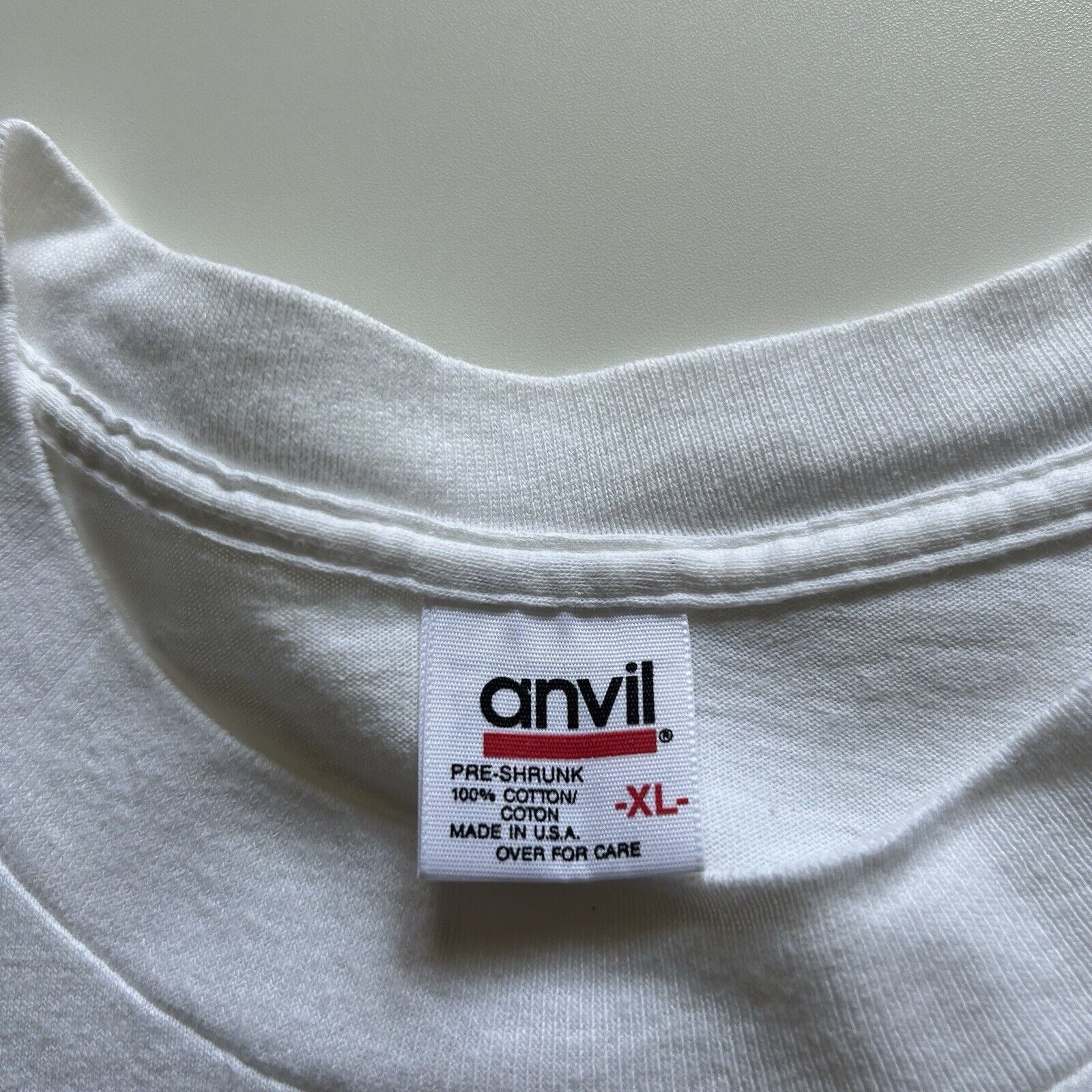 Anvil Vintage 90s Cartoon Cow Animal Art T Shirt XL Single Stitch Size US XL / EU 56 / 4 - 3 Thumbnail