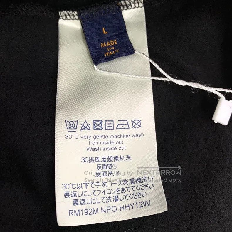 Louis Vuitton Louis Vuitton Black monogrammed cotton turtleneck sweatshi Size US L / EU 52-54 / 3 - 6 Thumbnail