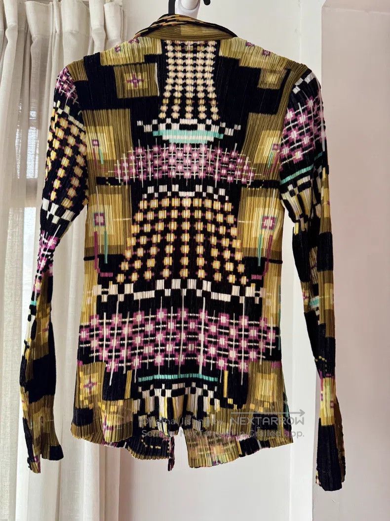 Issey Miyake Issey Miyake Electronic Music Party Vintage Coat Size L / US 10 / IT 46 - 2 Thumbnail