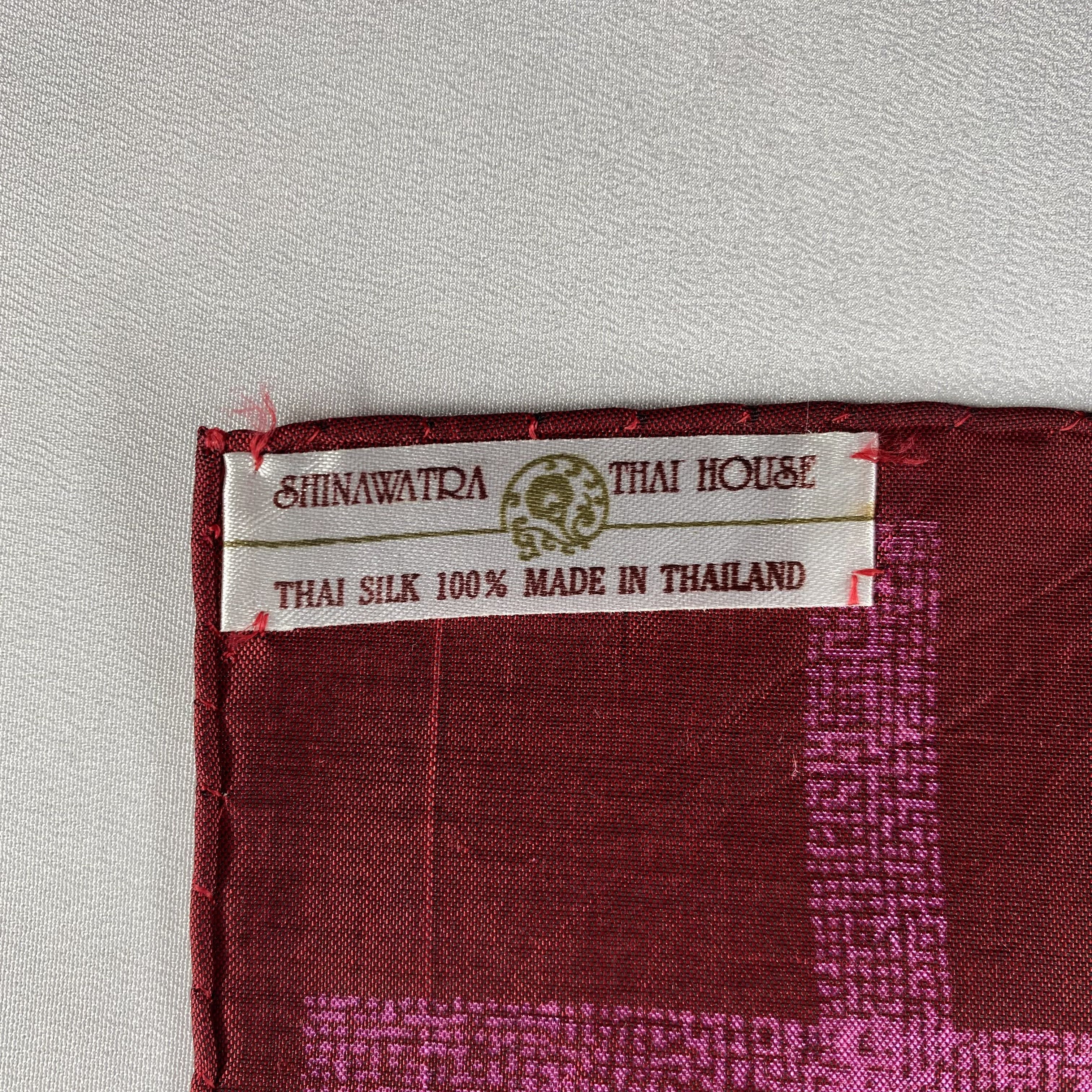 Vintage Shinawatra Neckerchief / Bandana / Handkerchief-P1921 Size ONE SIZE - 7 Thumbnail
