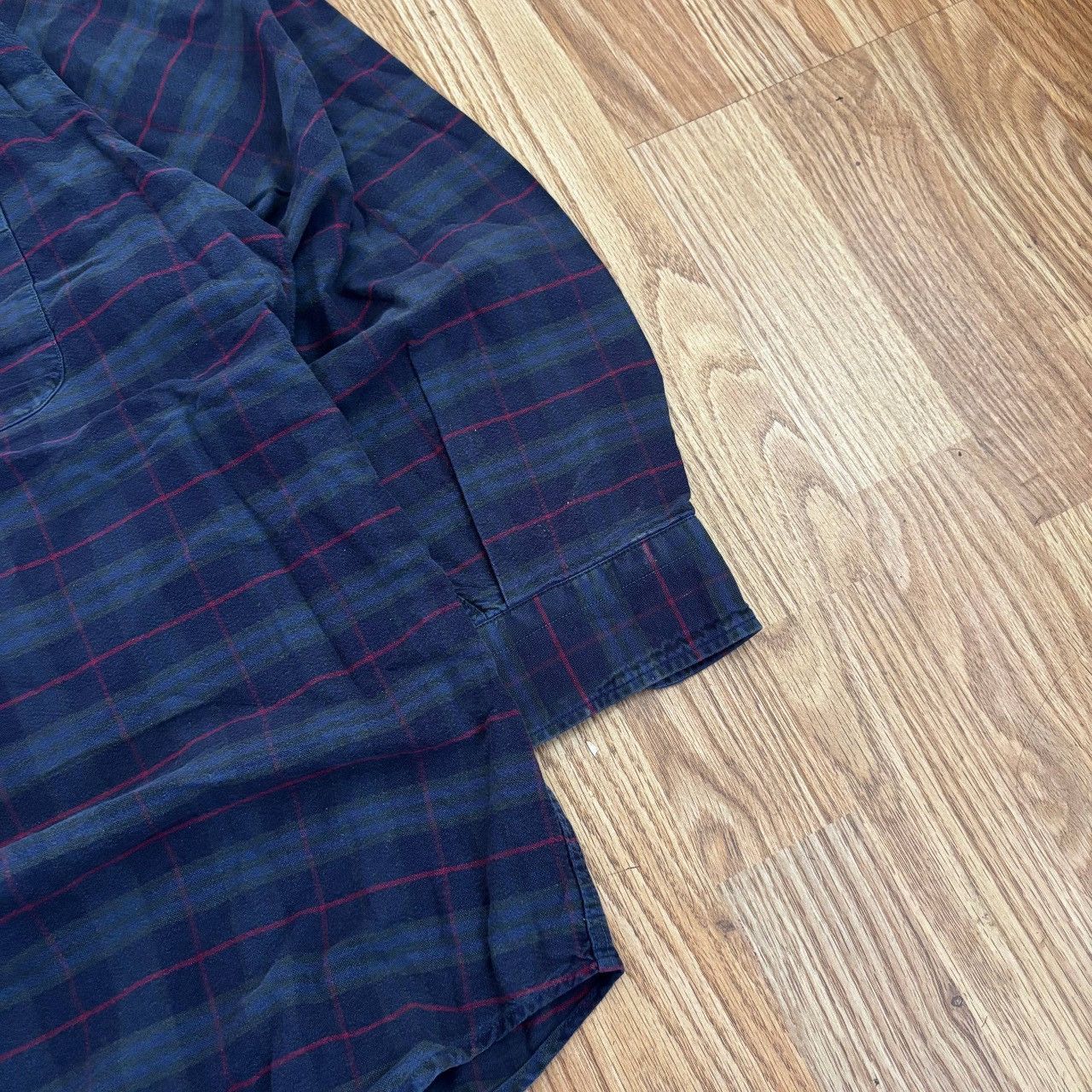 Burberry Burberry Men’s Multi Color Plaid Cotton Flannel Button L Size US L / EU 52-54 / 3 - 3 Thumbnail