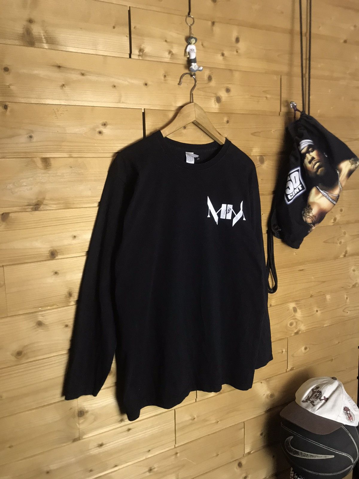 Vintage Vintage 00s Marylin Manson long sleeve shirt Size US L / EU 52-54 / 3 - 2 Thumbnail