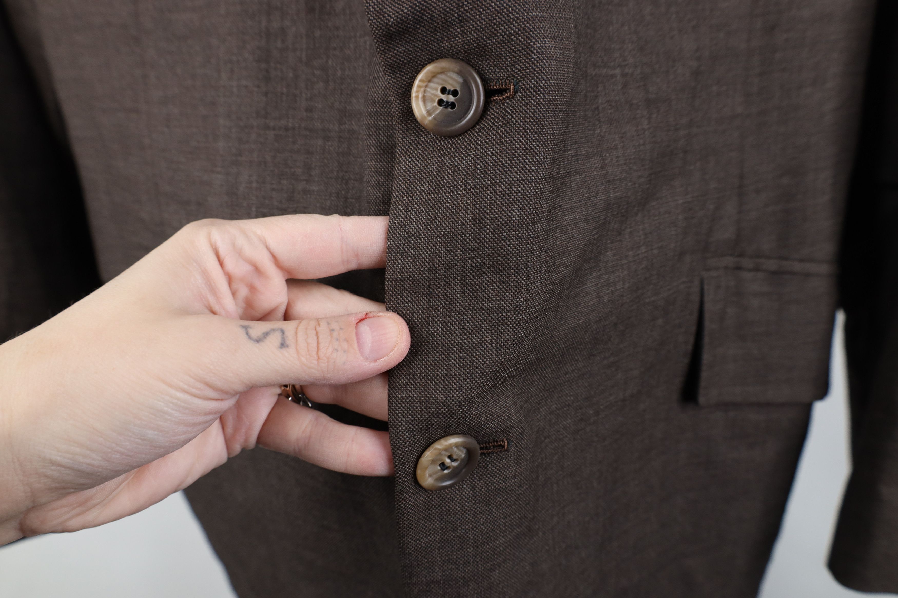 Vintage Vintage 70s Streetwear Suit Coat Blazer Jacket Brown USA Size US XL / EU 56 / 4 - 6 Thumbnail