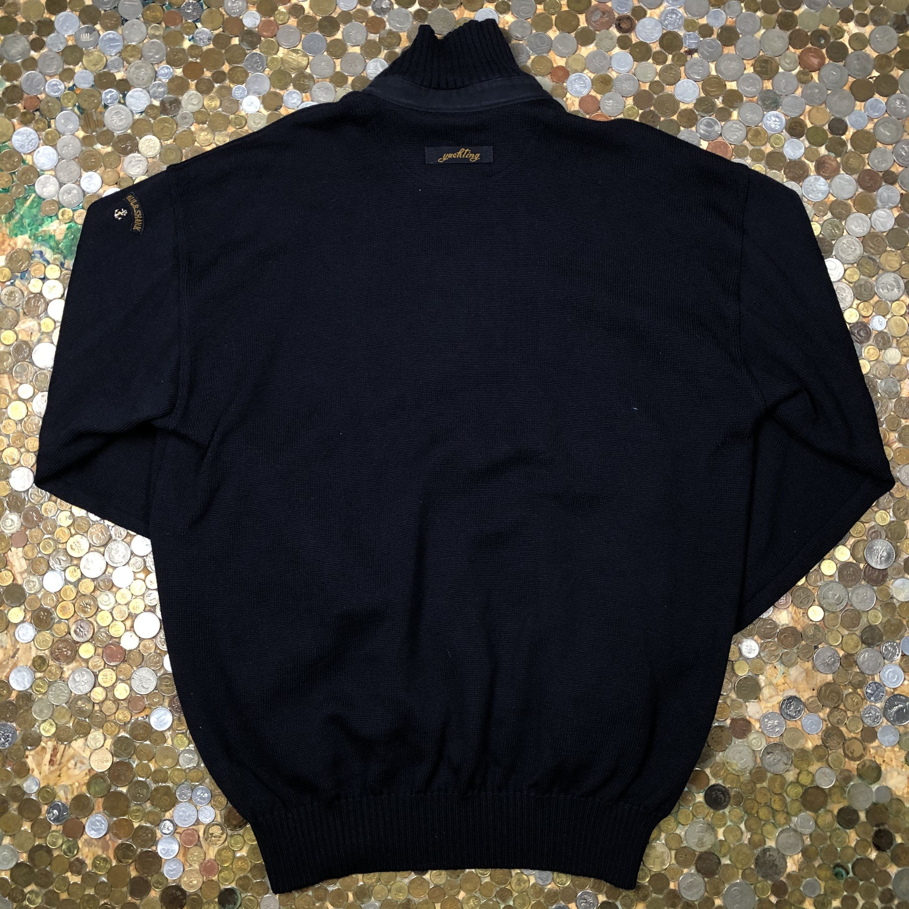 Paul Smith Paul & Shark zip sweatshirt with collar Size US XL / EU 56 / 4 - 4 Thumbnail
