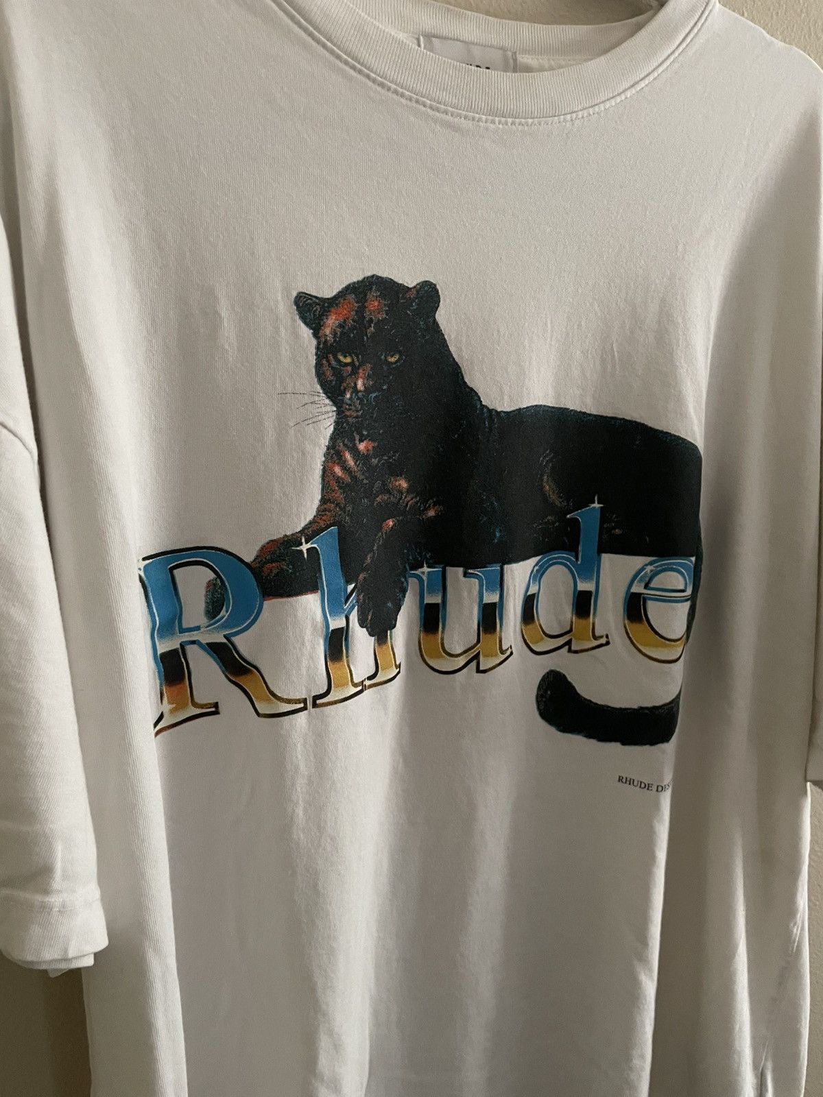 Rhude Panther Tee Size US XL / EU 56 / 4 - 4 Thumbnail