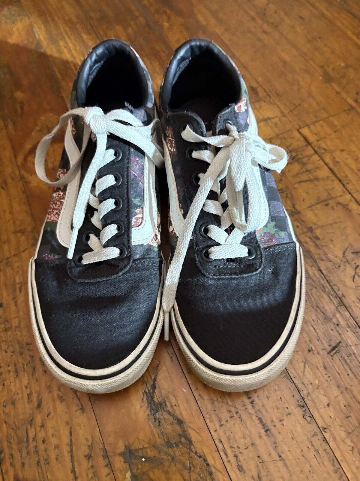 Vans Floral Vans Size 6.5 Size US 6.5 / IT 36.5 - 2 Thumbnail
