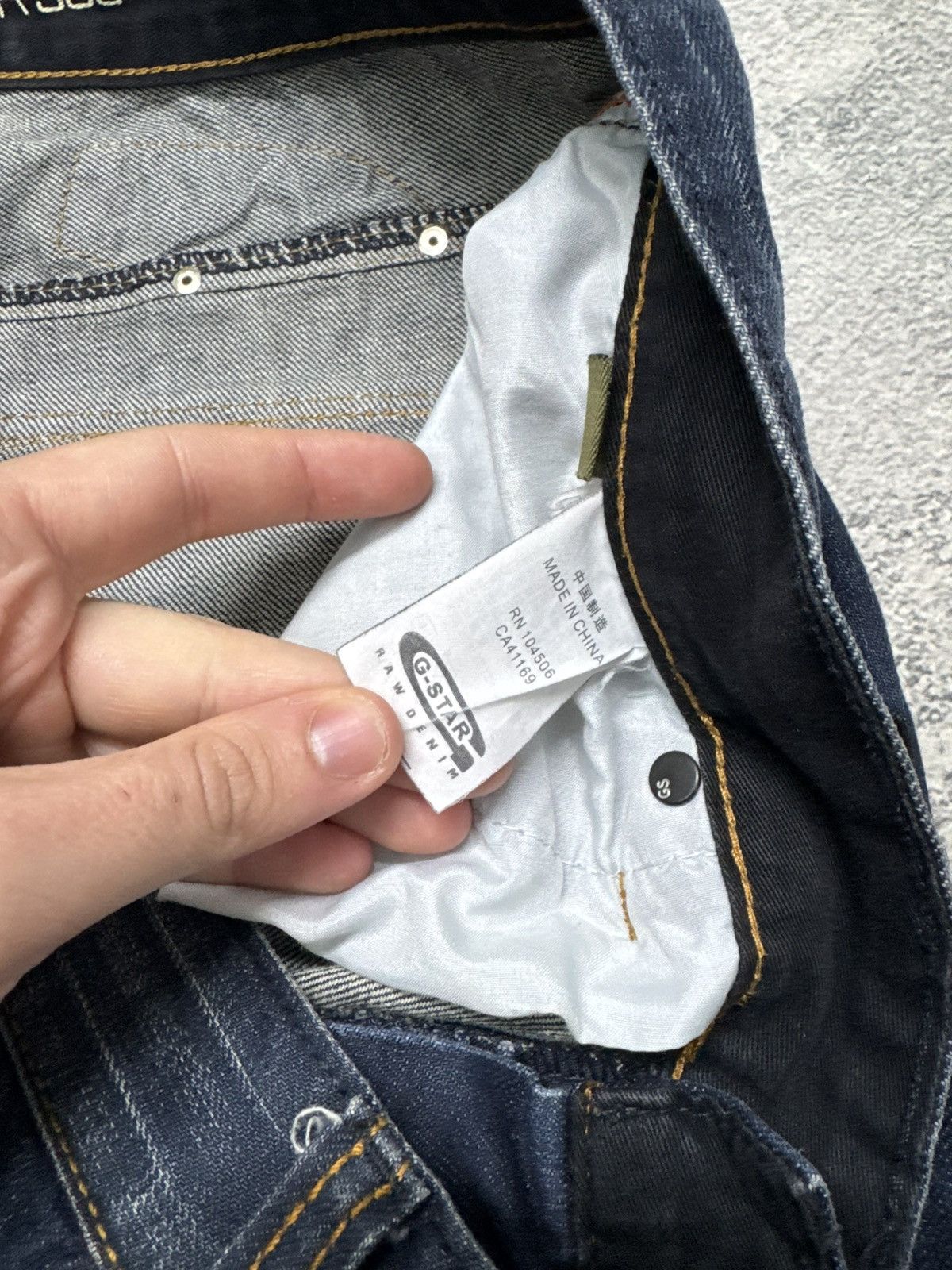G-Star Vintage Y2k G Star Denim Jeans Big Logo 96 Size US 32 / EU 48 - 16 Thumbnail