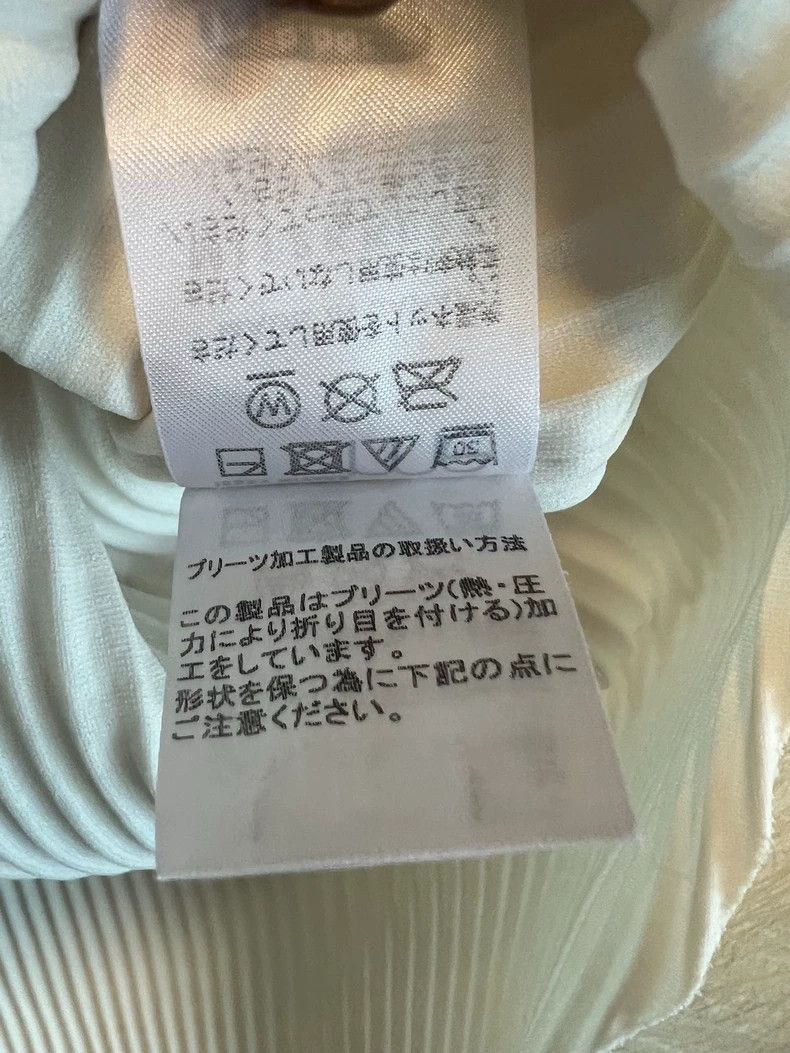 Issey Miyake Issey Miyake size:one size Off-white pleated long-sleeved Size XS / US 0-2 / IT 36-38 - 6 Thumbnail