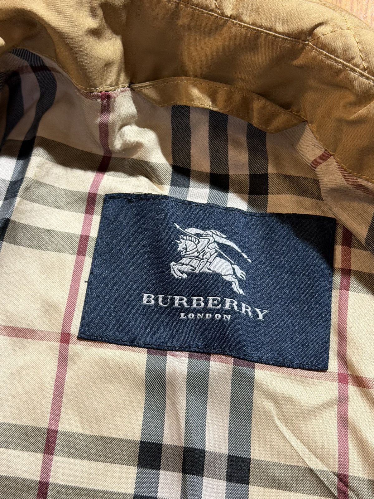 Burberry Burberry London Quilted Jacket Nova Check Lining Sand Size XXS / US 00 / IT 34 - 10 Thumbnail