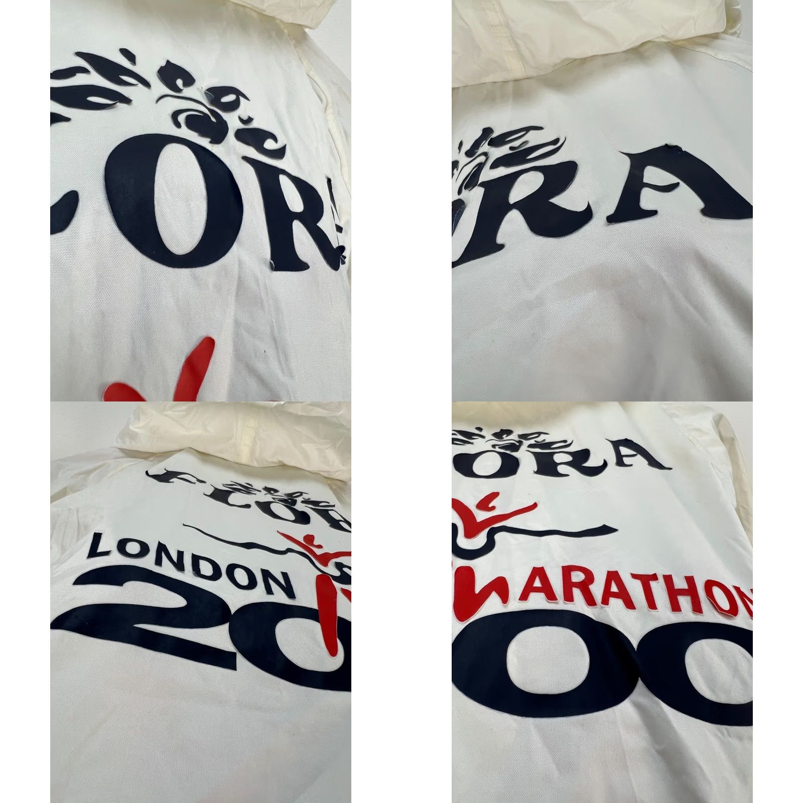 Adidas Flora London Marathon 2000 Adidas Windbreaker Jacket GB38/40 US M Size US M / EU 48-50 / 2 - 9 Thumbnail