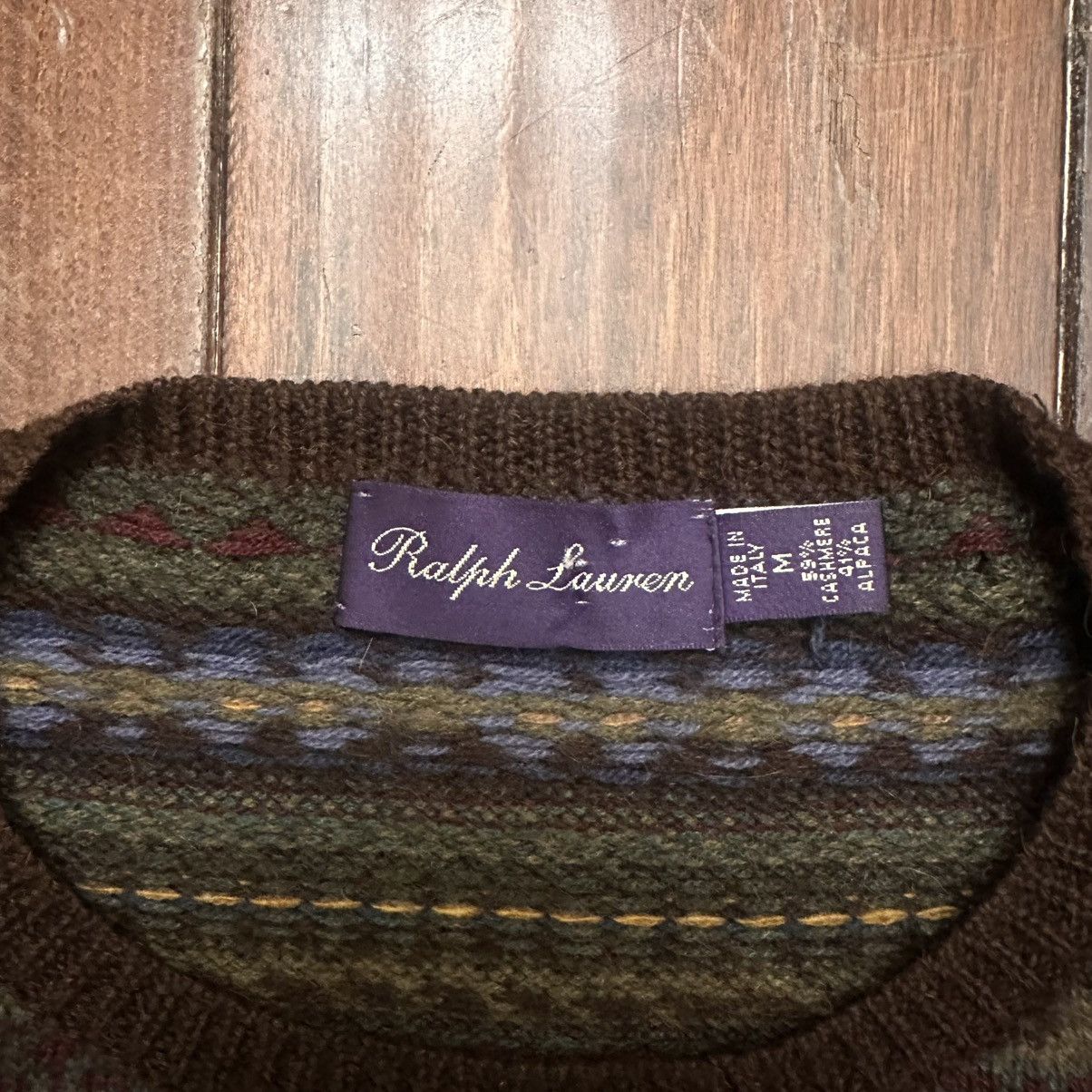 Ralph Lauren Purple Label purple tag ralph lauren sweater Size US M / EU 48-50 / 2 - 6 Thumbnail