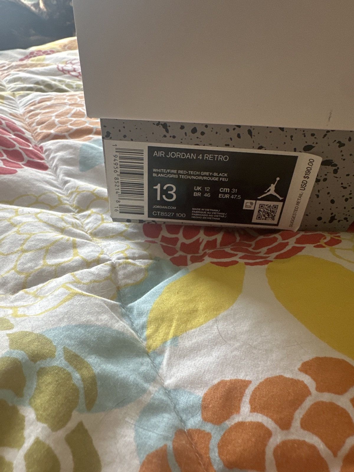 Jordan Brand Air Jordan retro 4 oreo Size US 13 / EU 46 - 1 Thumbnail